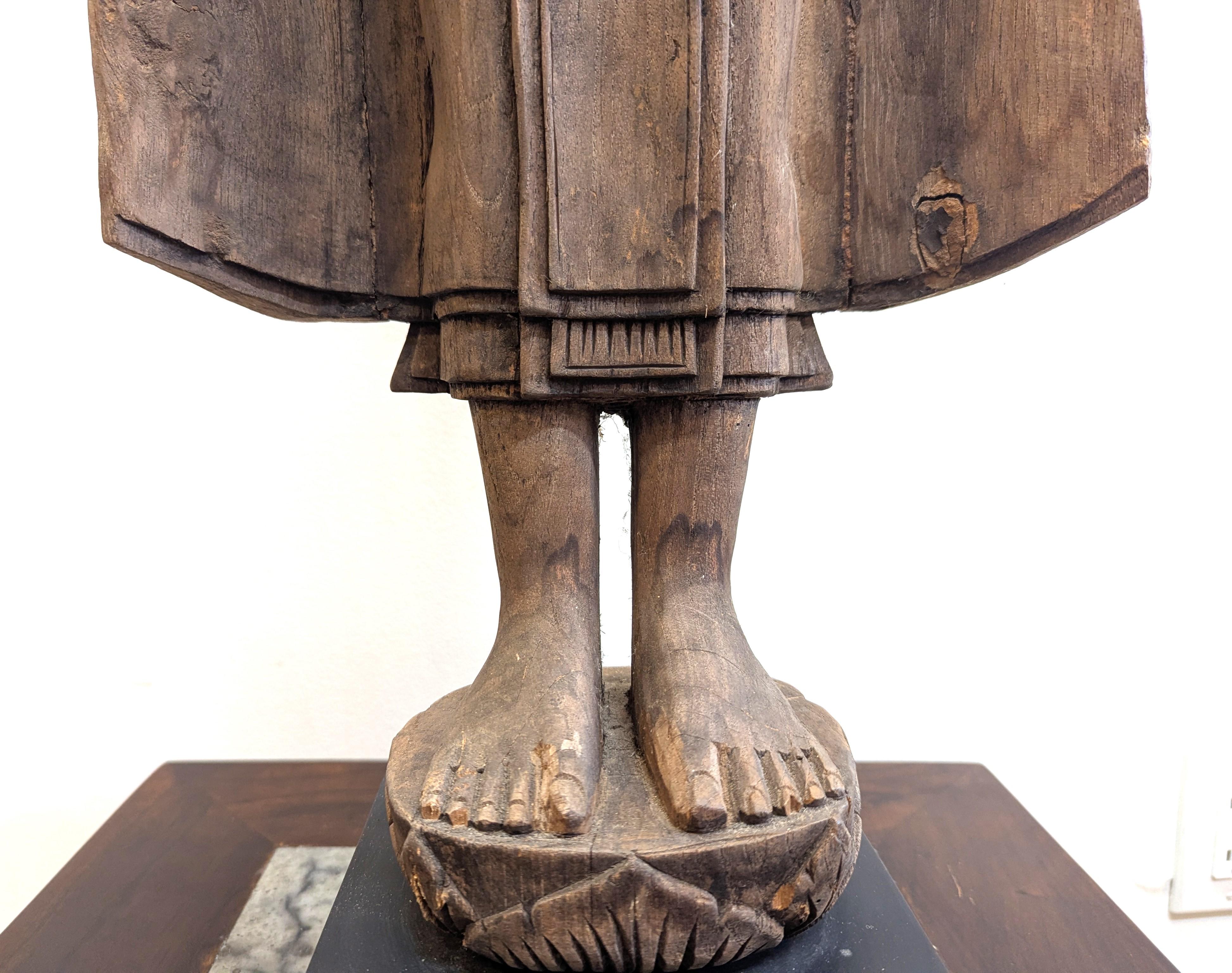 Teak Statua di Buddha in vendita