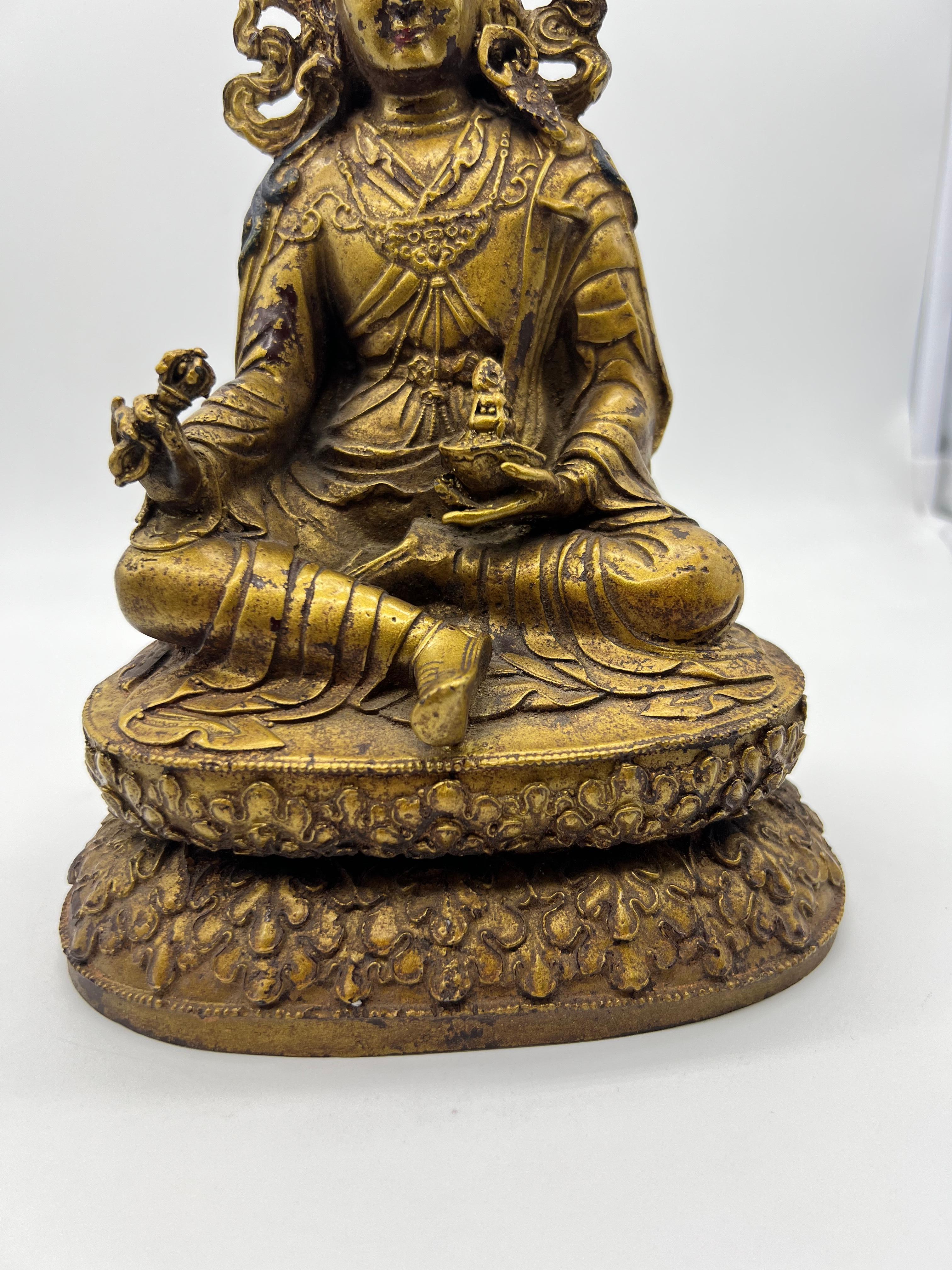 Other Buddha Statue Tibetan Teacher Buddhism Ancient Medicine Meditation Figure