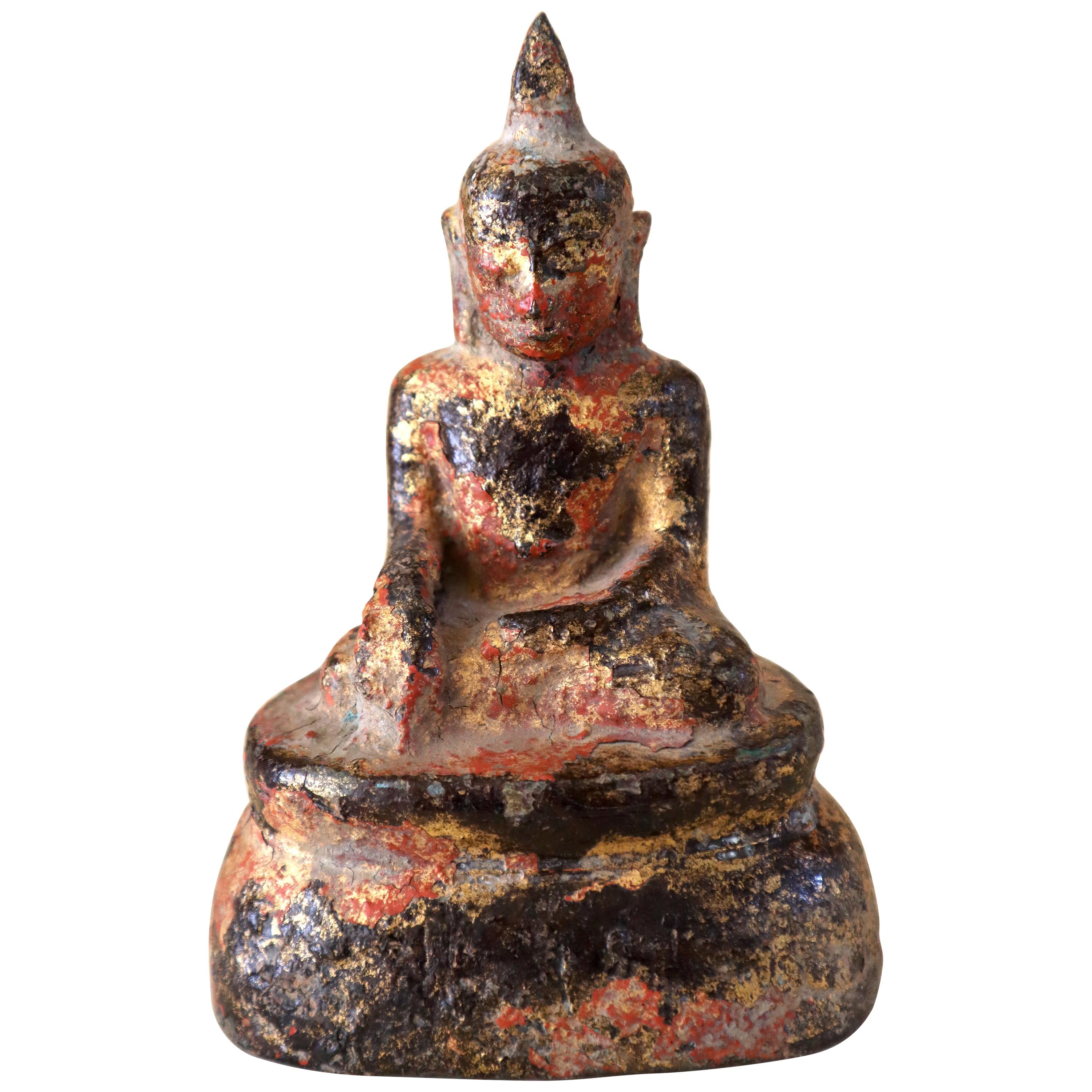 Buddha Store closing March 31. Myanmar Burma Ancient Gilt Bronze For Sale