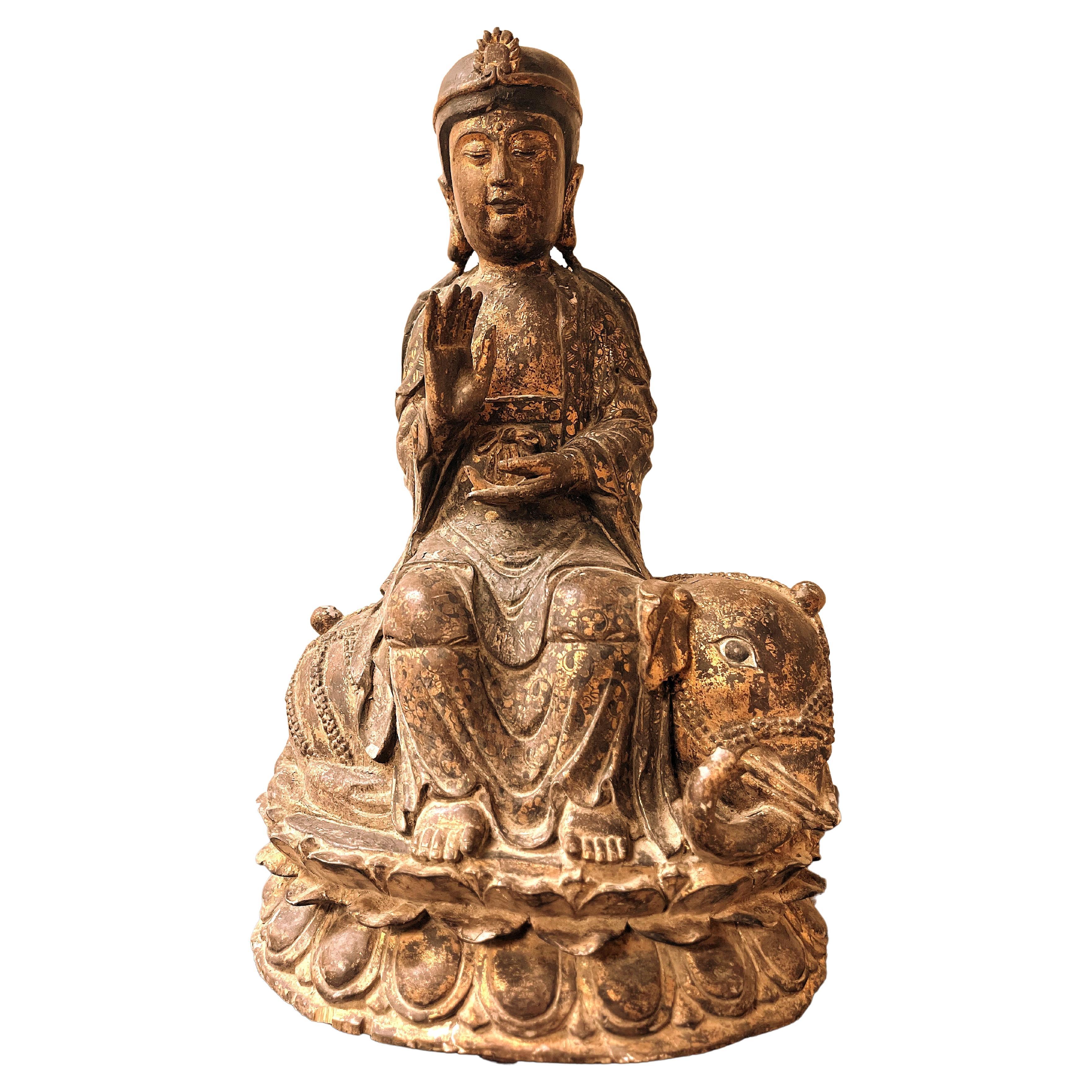 Buddhisattva on an Elephant