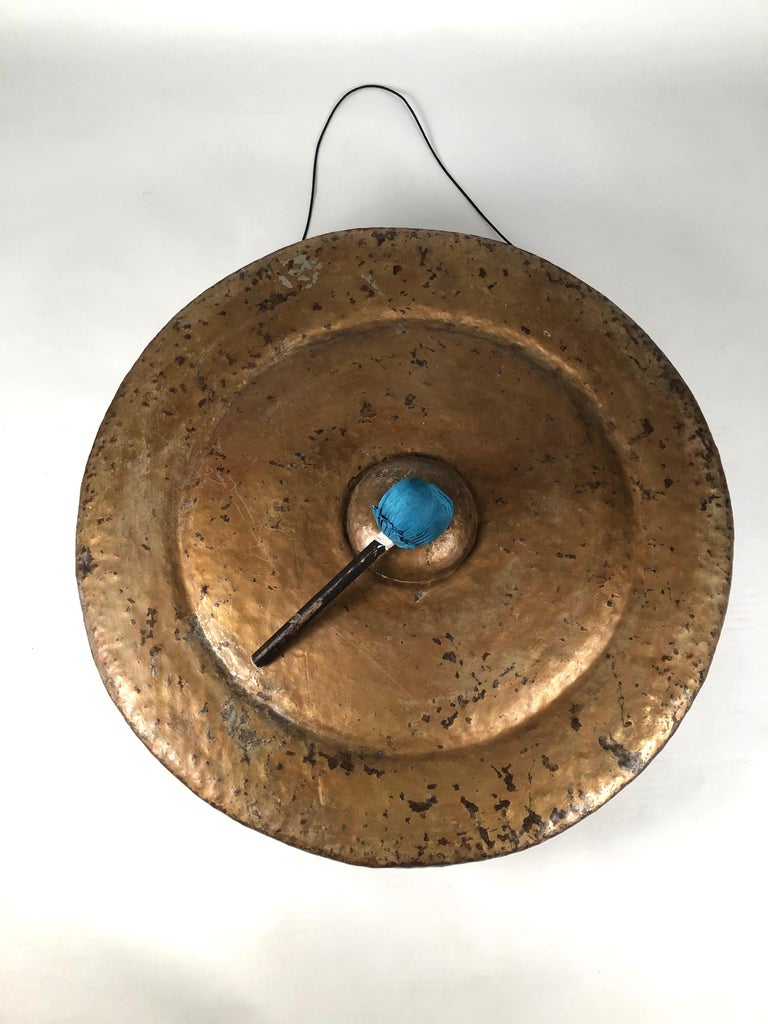 Buddhist Temple Gong 34 " Diameter at 1stDibs