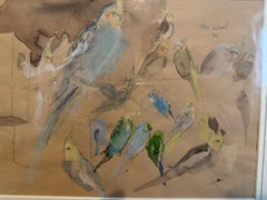 'Budgies and Cockatiels' by John Stanton Ward (1917 - 2007)