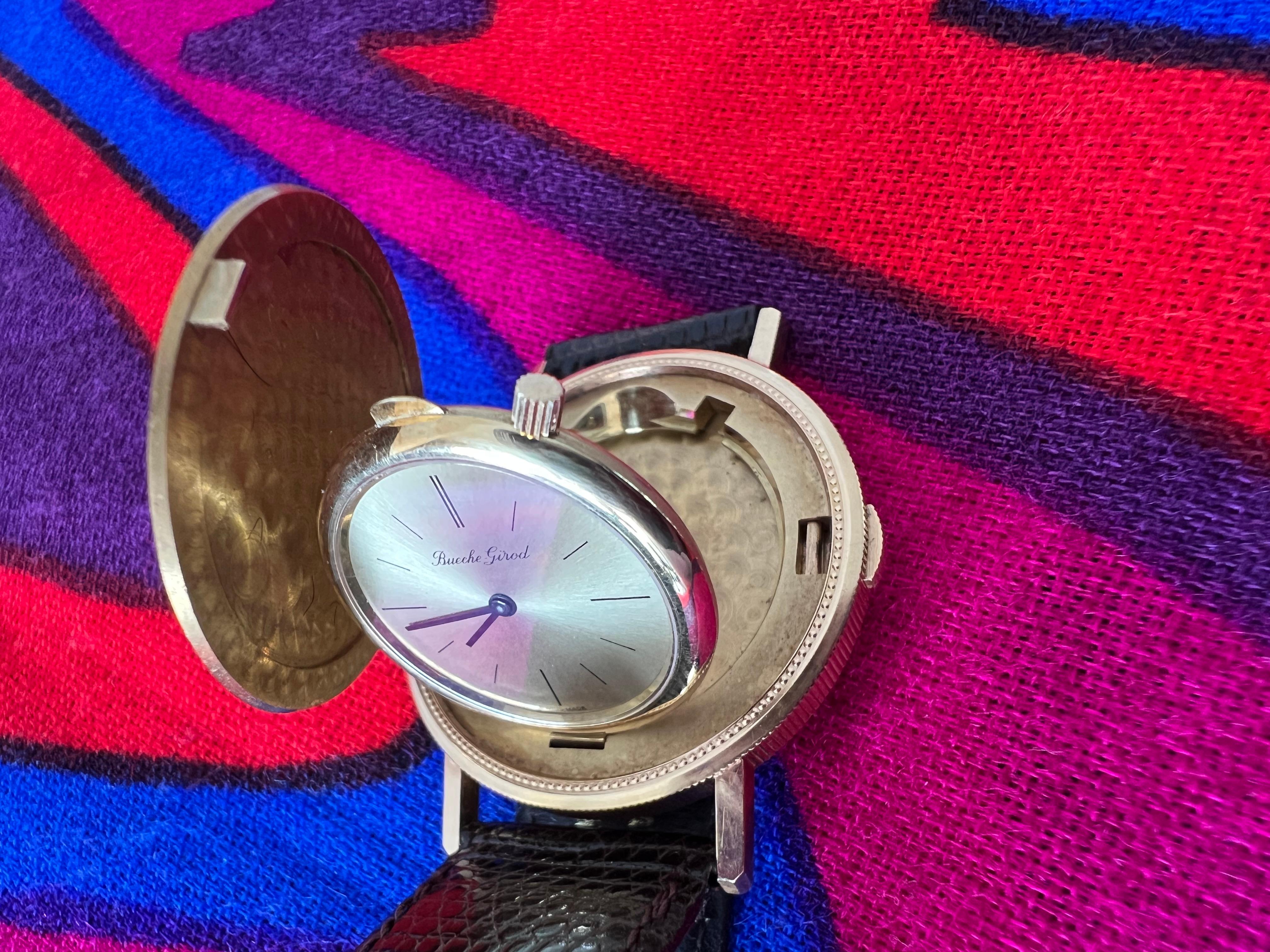 Reloj Bueche Girod $20 monedas de oro ca' 1980 en venta 12