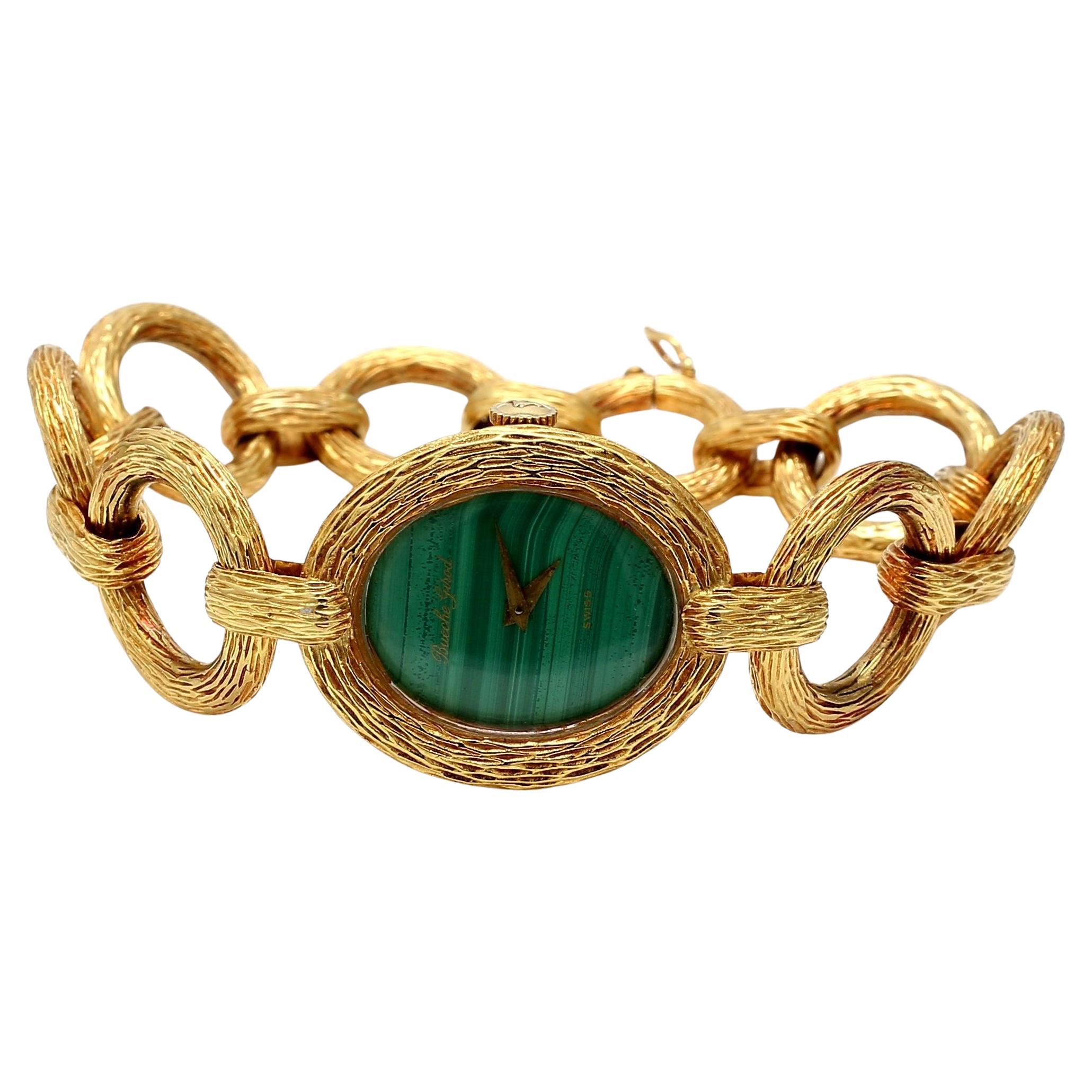 Reloj de pulsera Bueche Girod Vintage 74,30 gramos de oro amarillo de 18 quilates