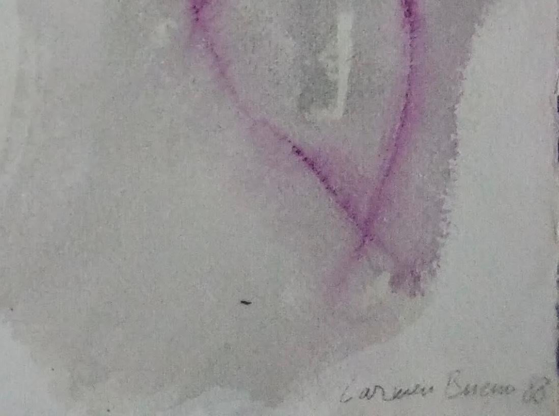 Dos torres del jardín - Abstract Print by Bueno Carmen