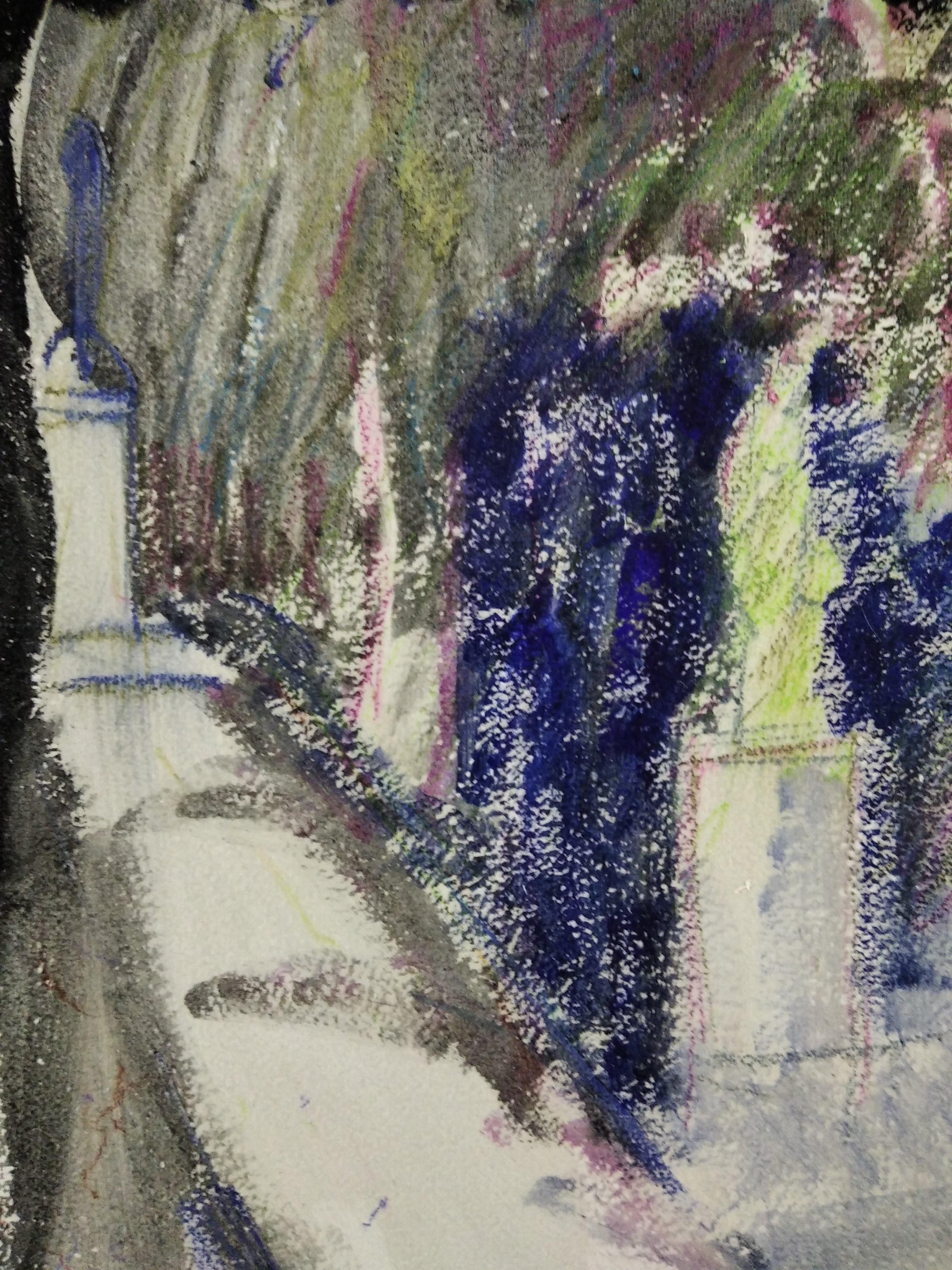 La casa del Tarín - Mixed Media Art Abstracto de Bueno Carmen