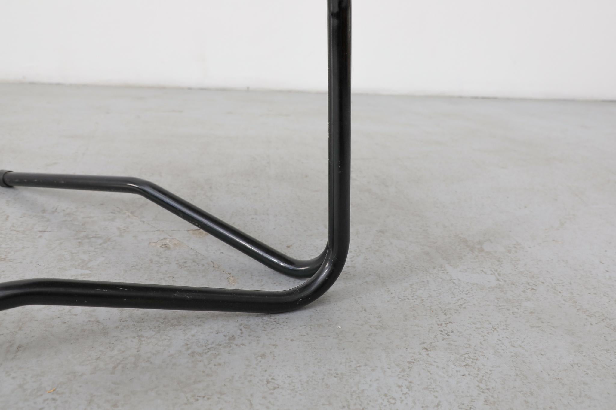 A. Bueno de Mesquita Silla de mimbre flotante de los años 50, Rohe Noordwolde en venta 12