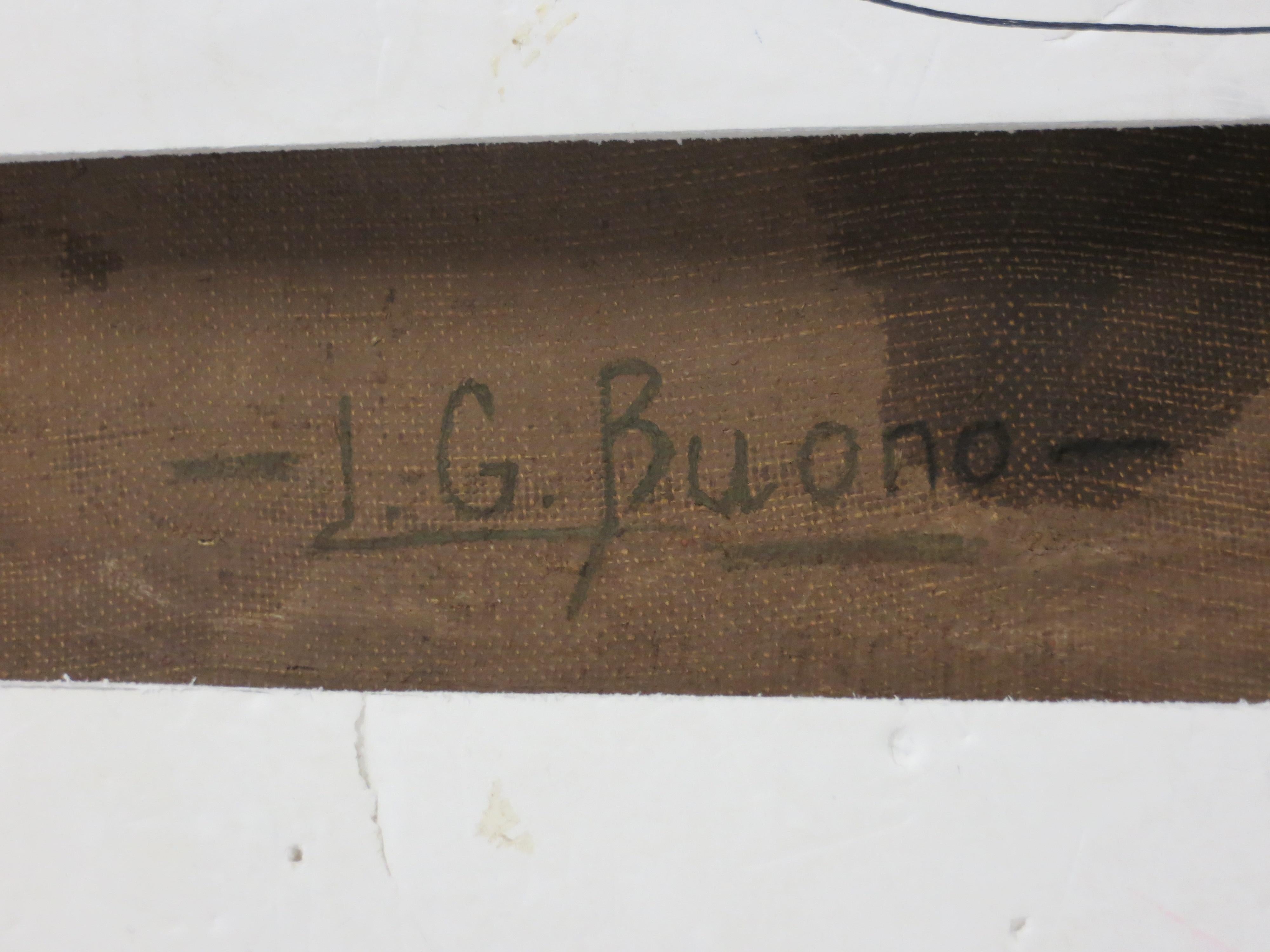 Leon Giuseppe Buono Paesaggio in Italia 3