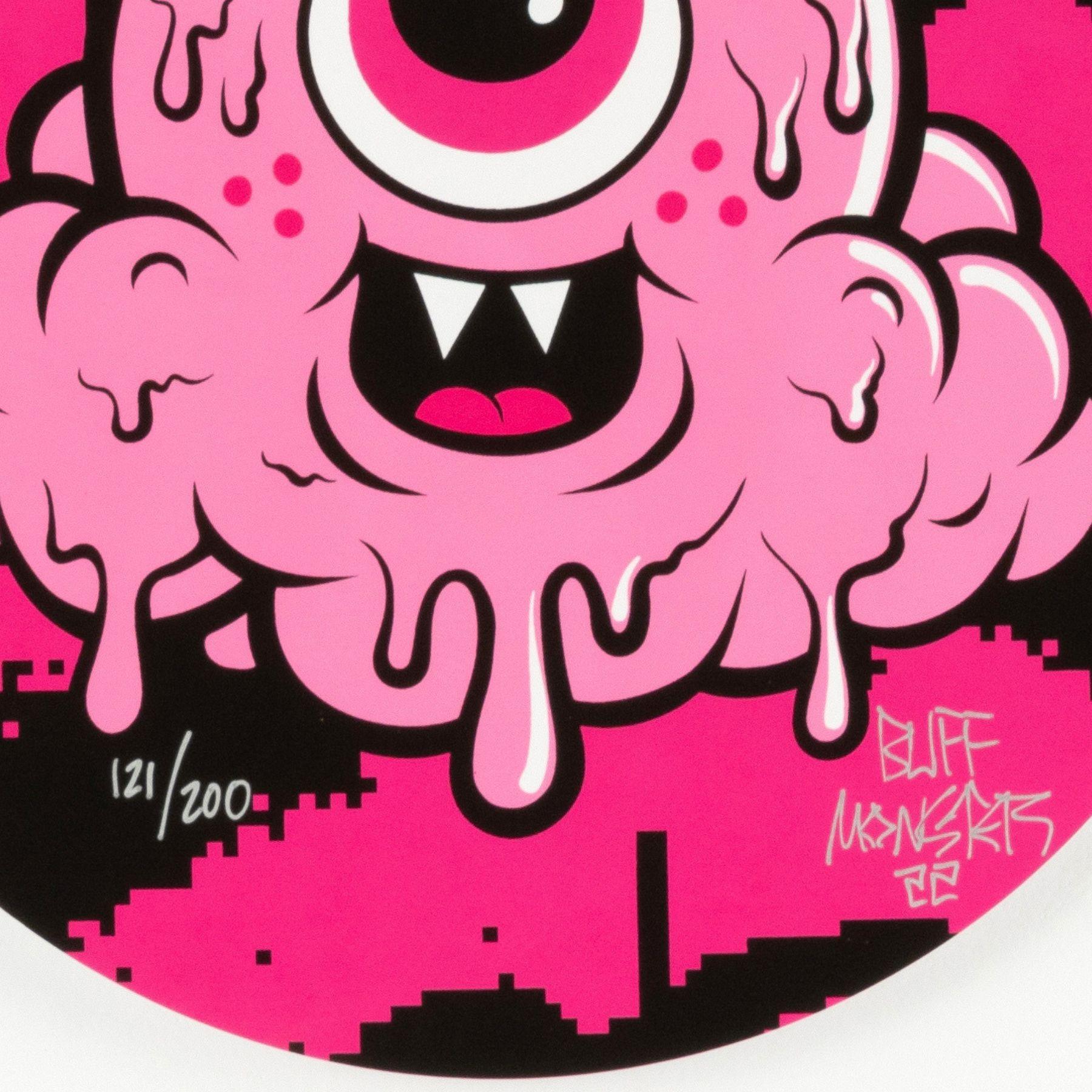 Looking Up - Street Art Print by Buff Monster