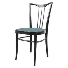 Paolo Buffa, attribuito, elegante set di sei sedie periodo decò anni '40