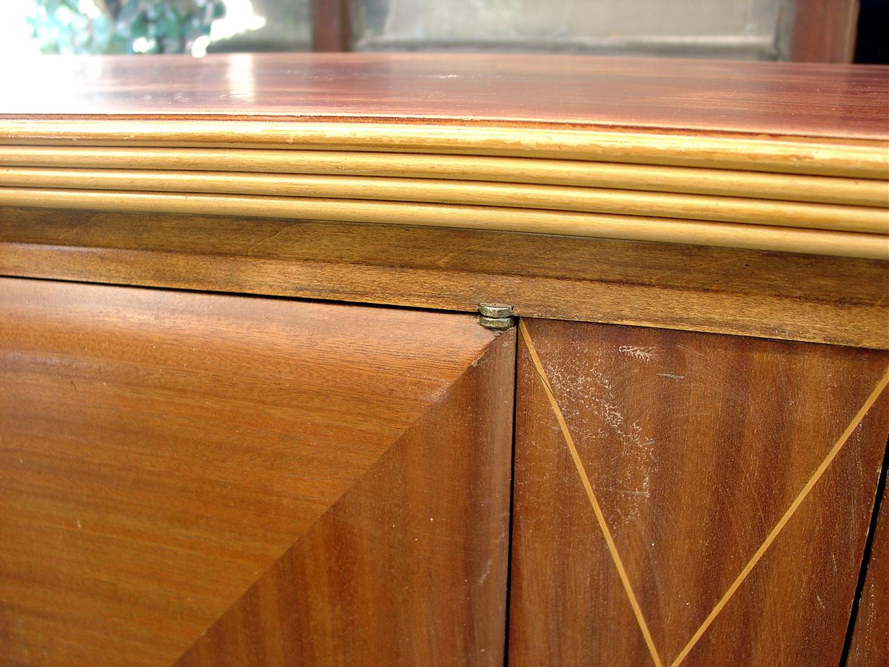 attribuito a Paolo Buffa design negli anni '30 Galdino Maspero Italia sideboard in vendita 3