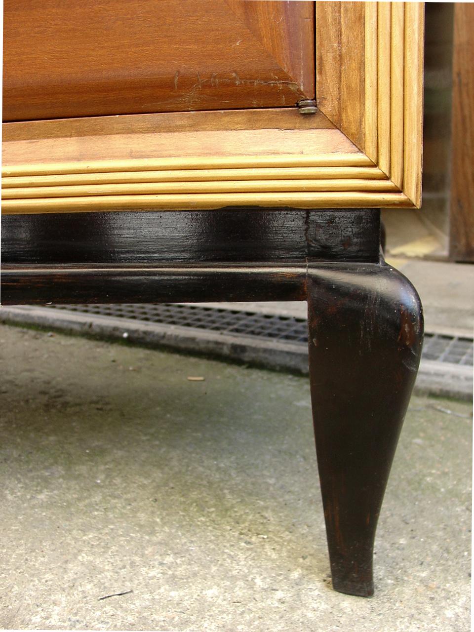 attribuito a Paolo Buffa design negli anni '30 Galdino Maspero Italia sideboard in vendita 4