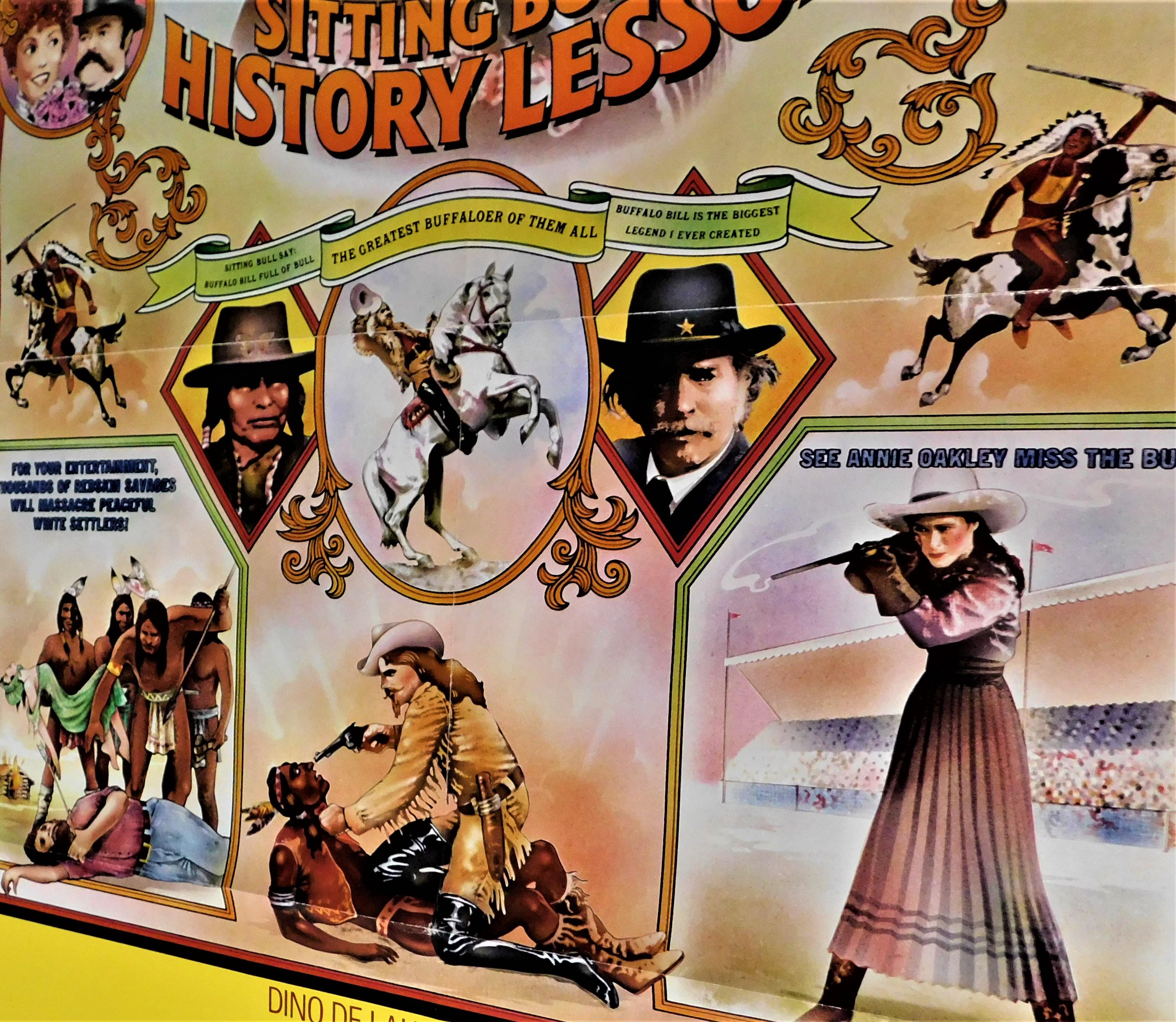 Affiche théâtrale du film « Buffalo Bill and the Indians » (Les Indiens de Buffalo), Paul Newman, 1976 en vente 3