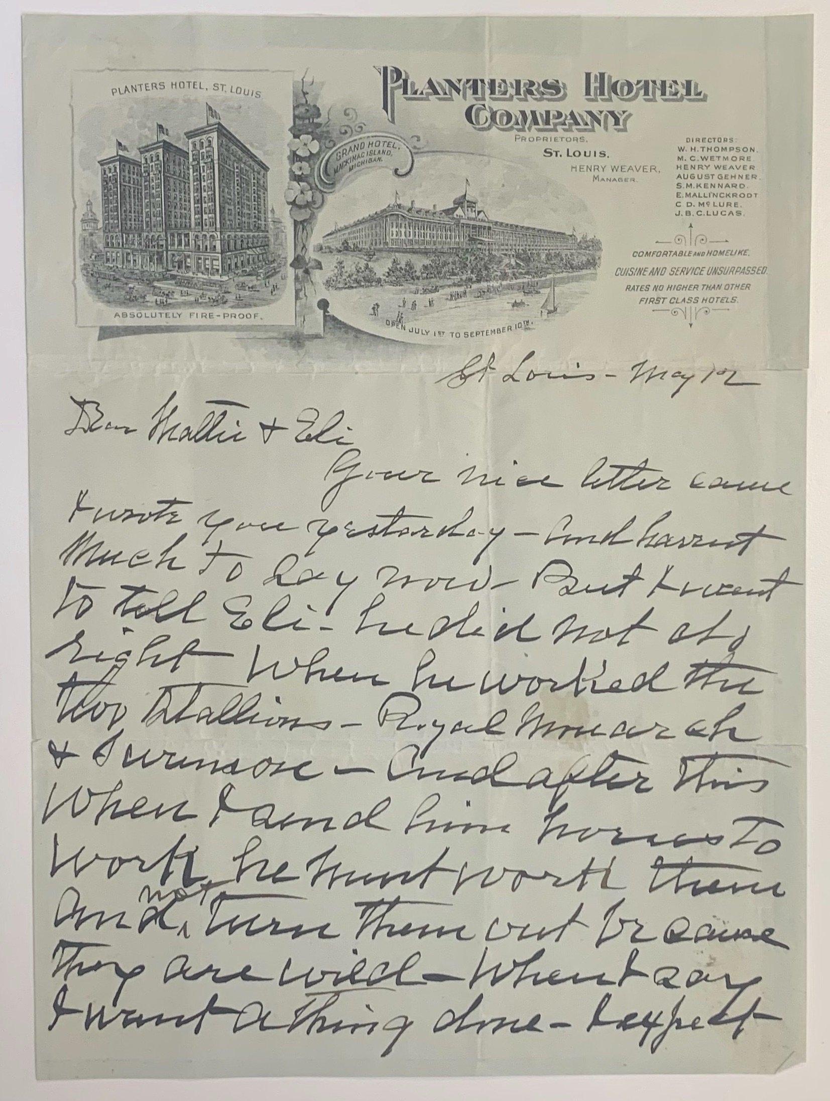 Cody, signierter Brief „Buffalo Bill“ (Papier) im Angebot