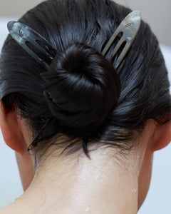 Haarnadel aus Büffelhorn