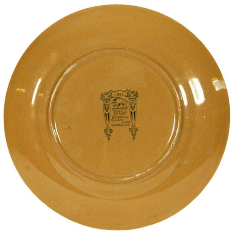 buffalo pottery plates