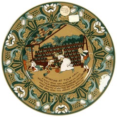 Buffalo Pottery Deldare "Misfortune at Tulip Hall" Plate