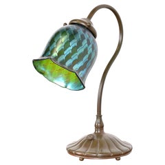 Buffalo Studios Arts & Crafts Bronze Desk Lamp, Circa 1910