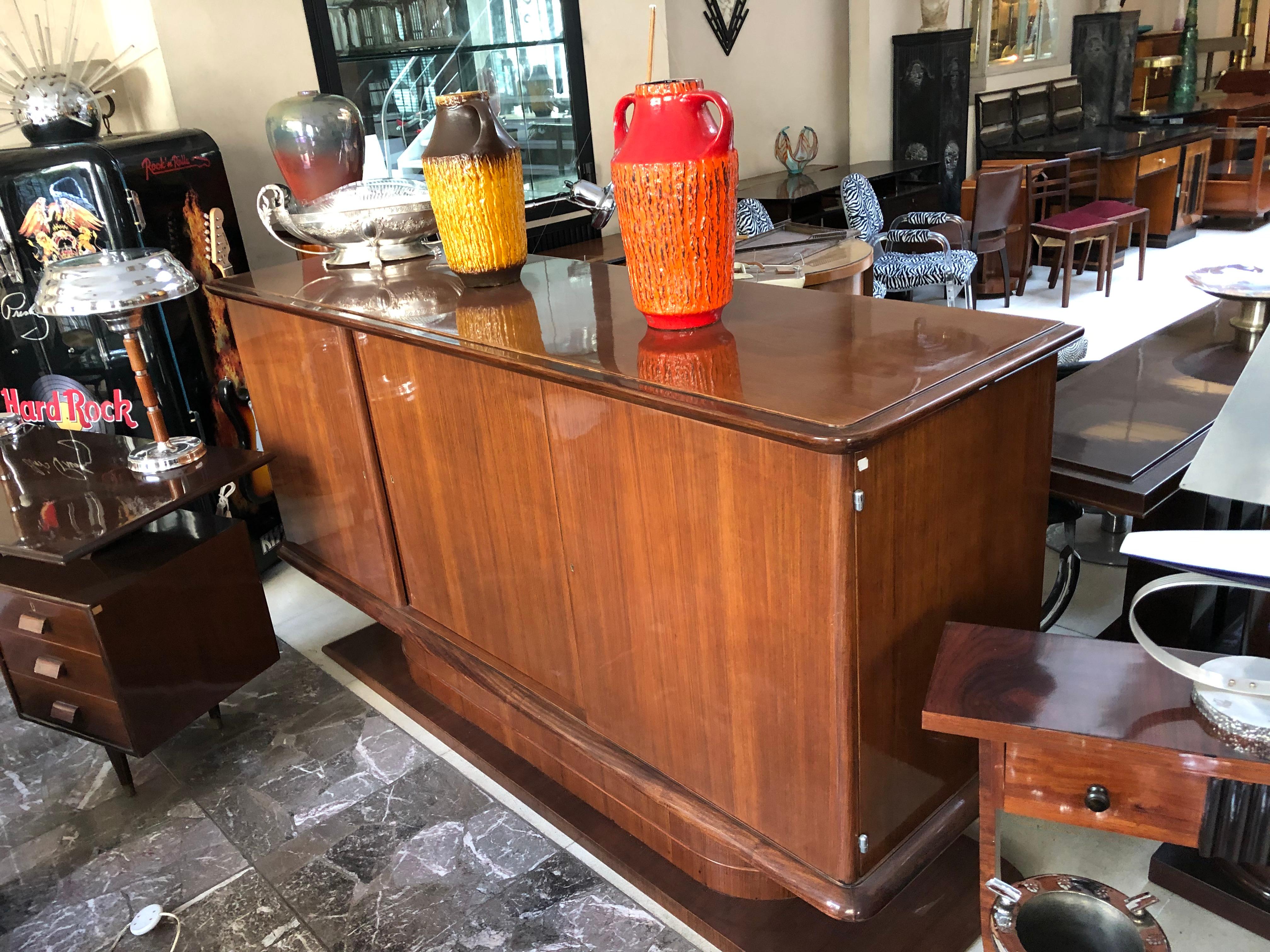 Buffet Art Deco in Wood, Francia 1920 in vendita 4