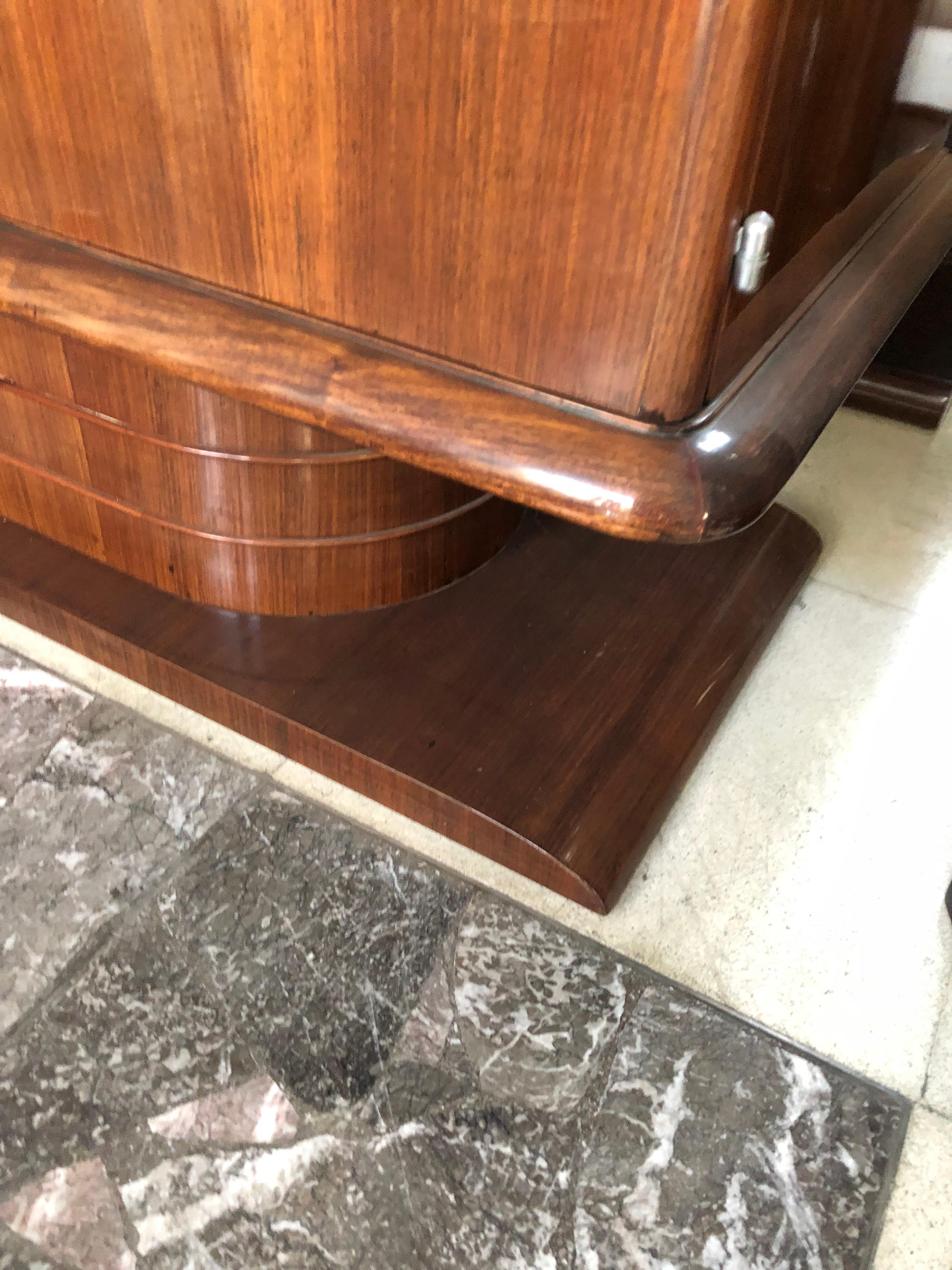Buffet Art Deco in Wood, Francia 1920 in vendita 5