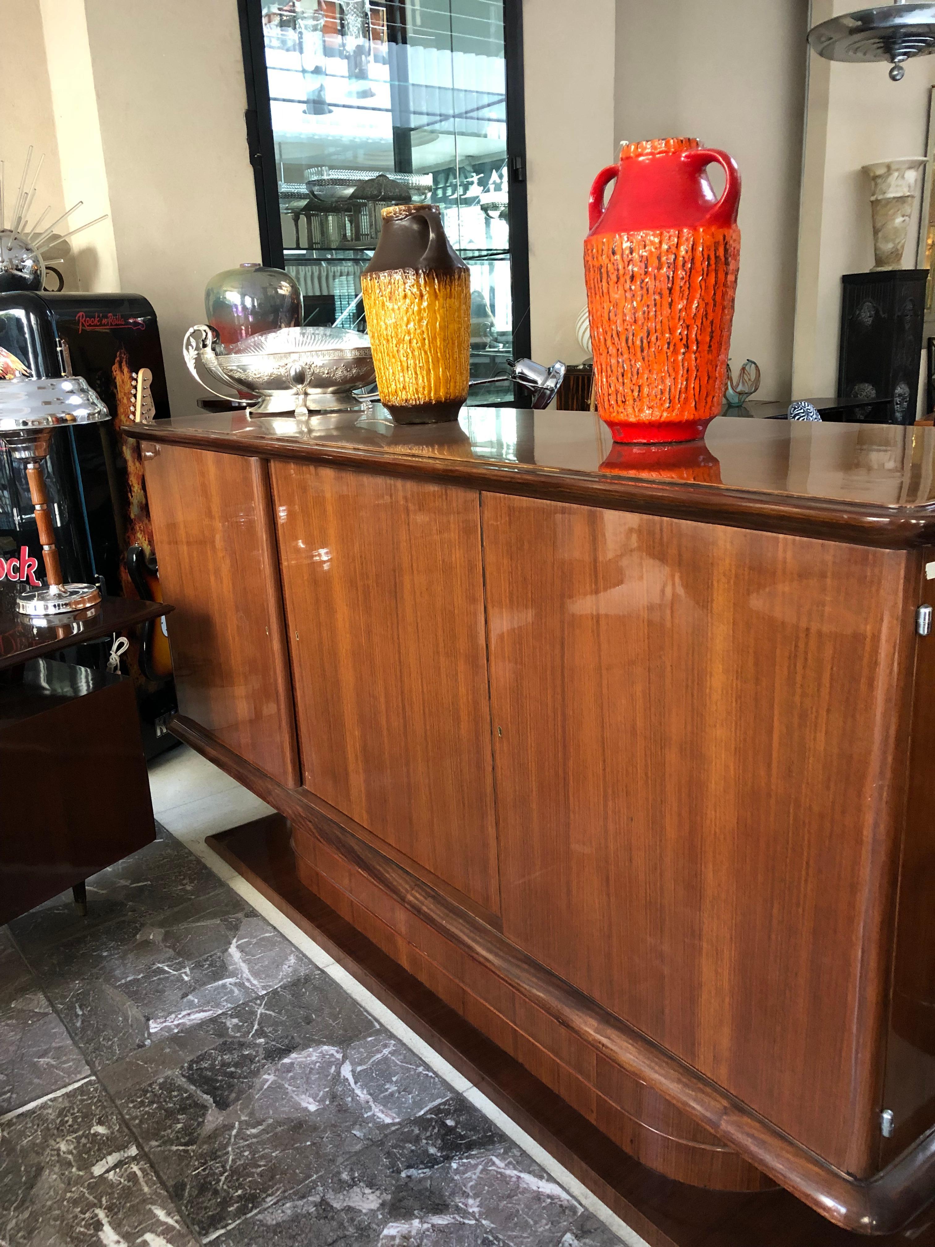 Buffet Art Deco in Wood, Francia 1920 in vendita 8
