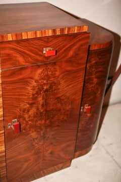 Buffet Art Deco en noyer France 1920