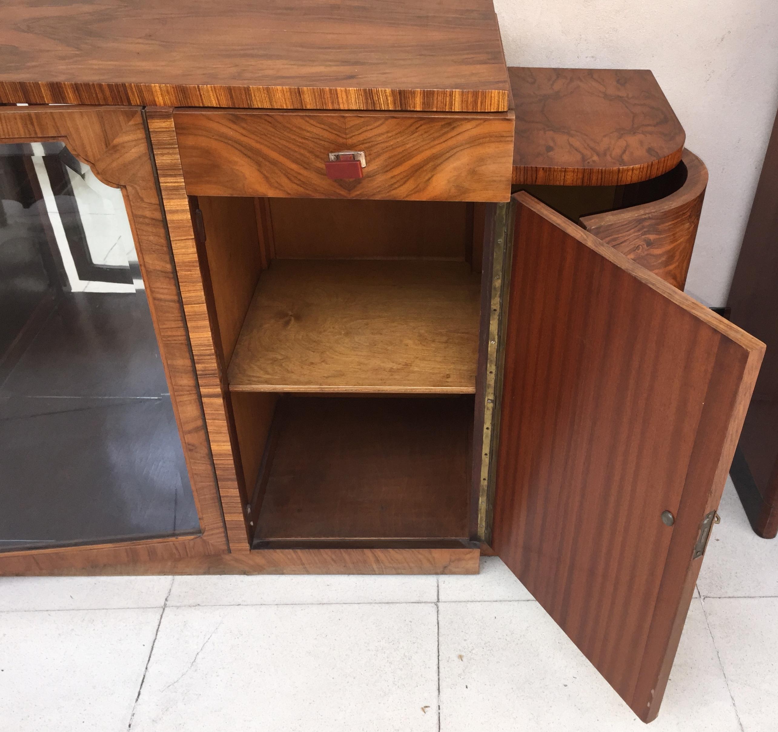 Buffet Art Deco in Wood, France 1920 For Sale 1