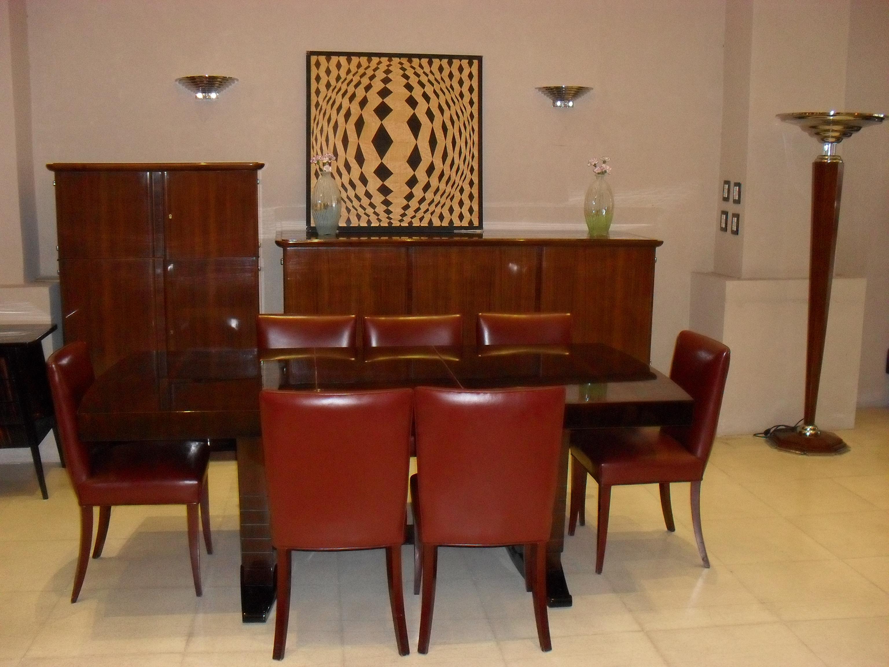 Buffet Art Deco in Wood, France 1920 For Sale 3