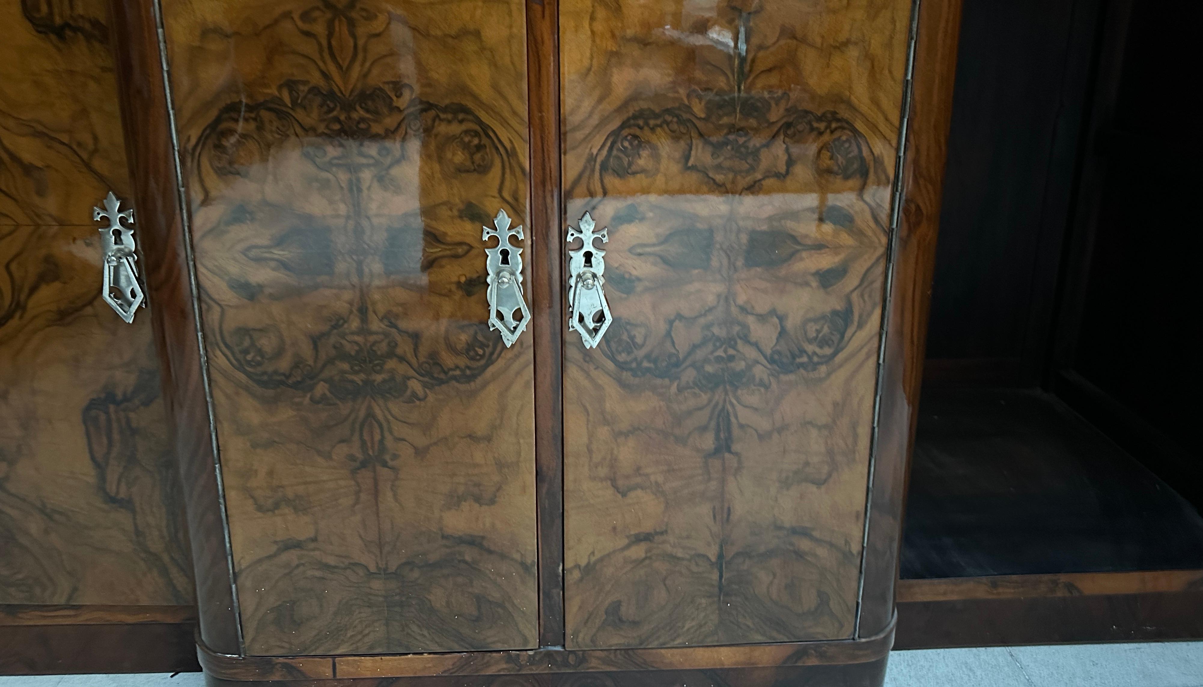 Buffet Art Déco in Wood con cassetti, Francia 1930 in vendita 13