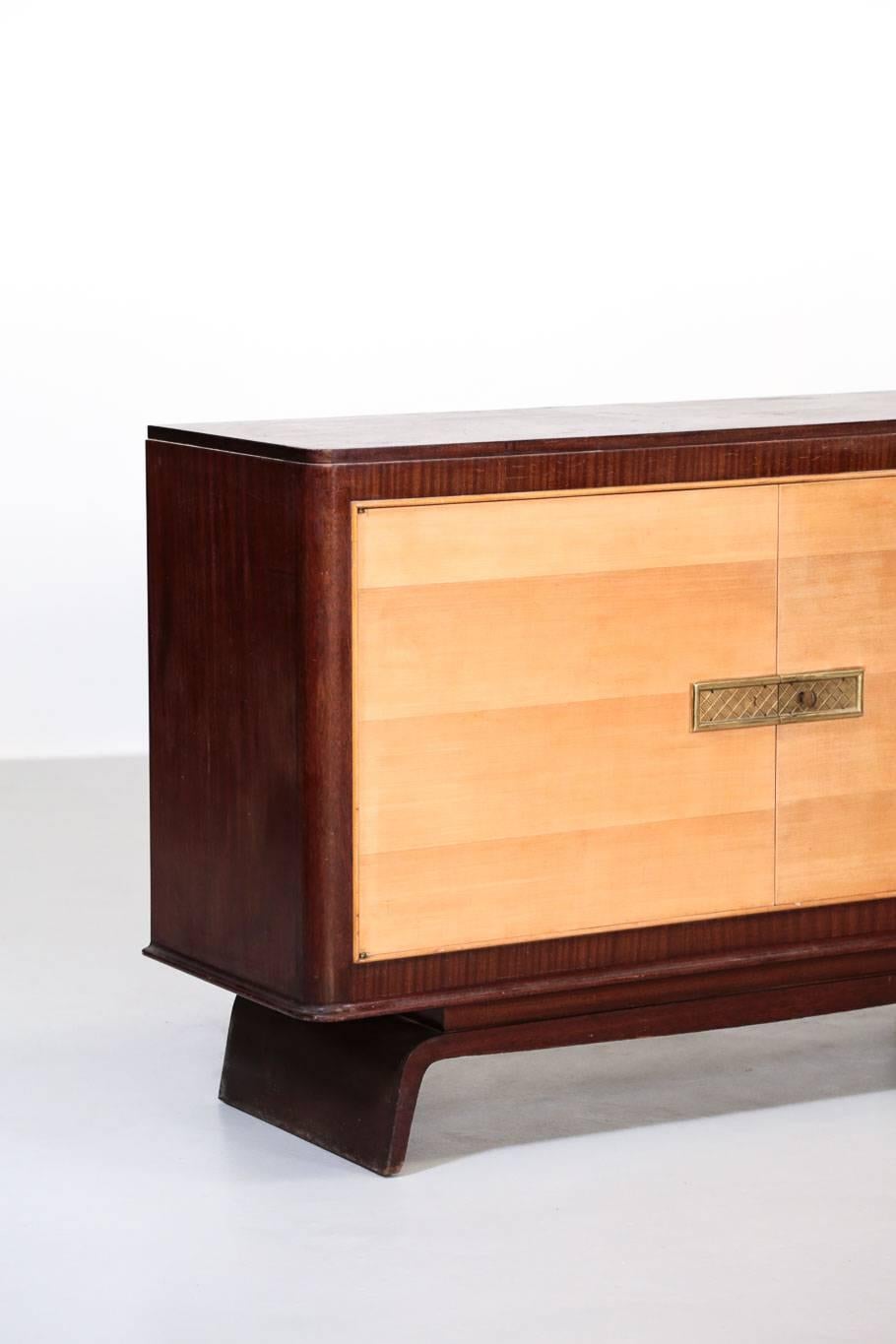 Buffet Attributed to Jean Desnos, Art Deco, 1940s 2