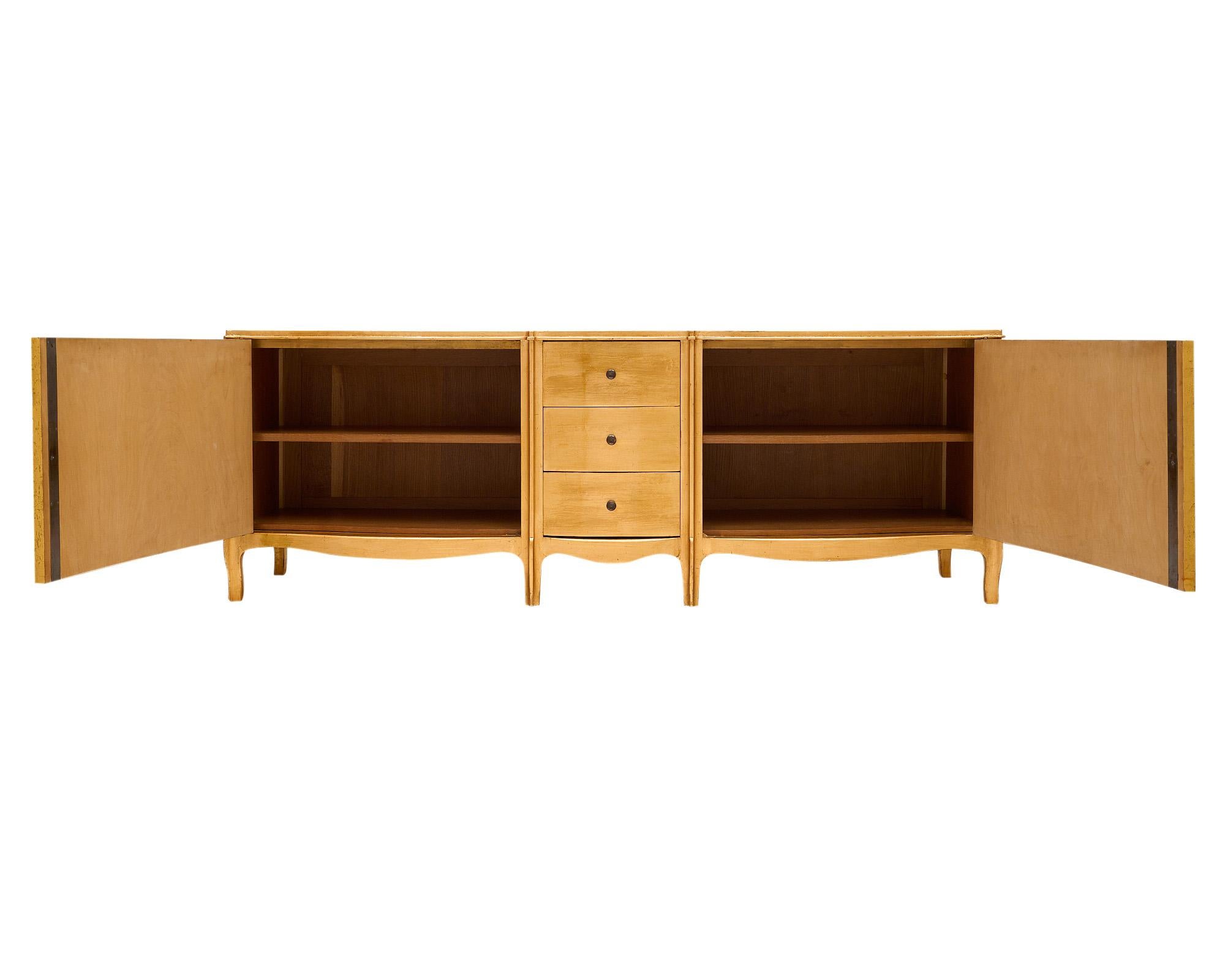 Francese Buffet by Jean Royere for Maison Gouffé Signed in vendita
