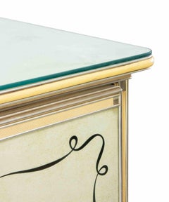 Buffet by Umberto Mascagni with Embedded Mirror,  Italy, 1950s