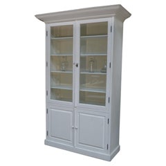 Buffet deux corps blanc 1960