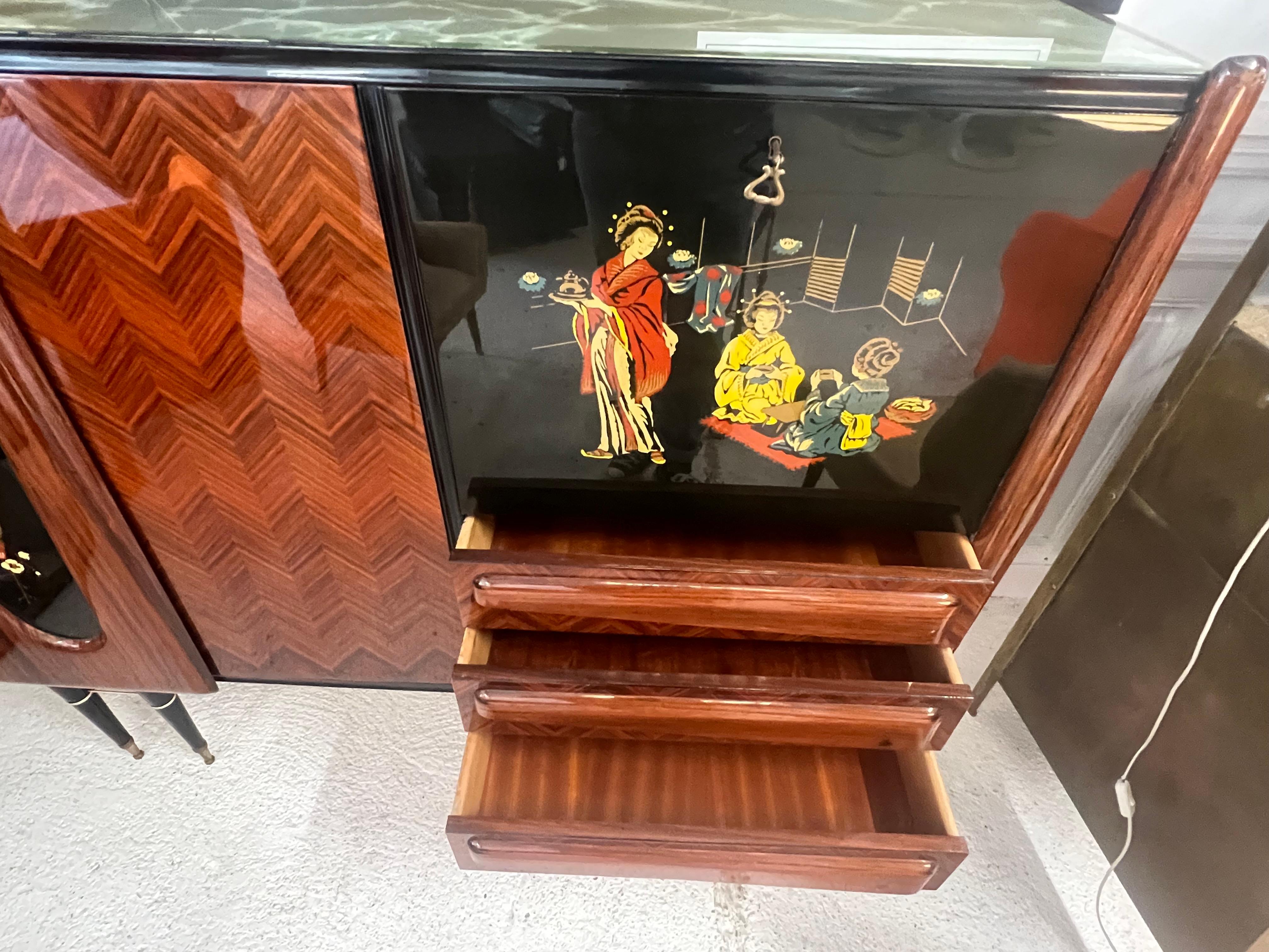 Buffet Dry Bar , Italy 1950’s For Sale 6