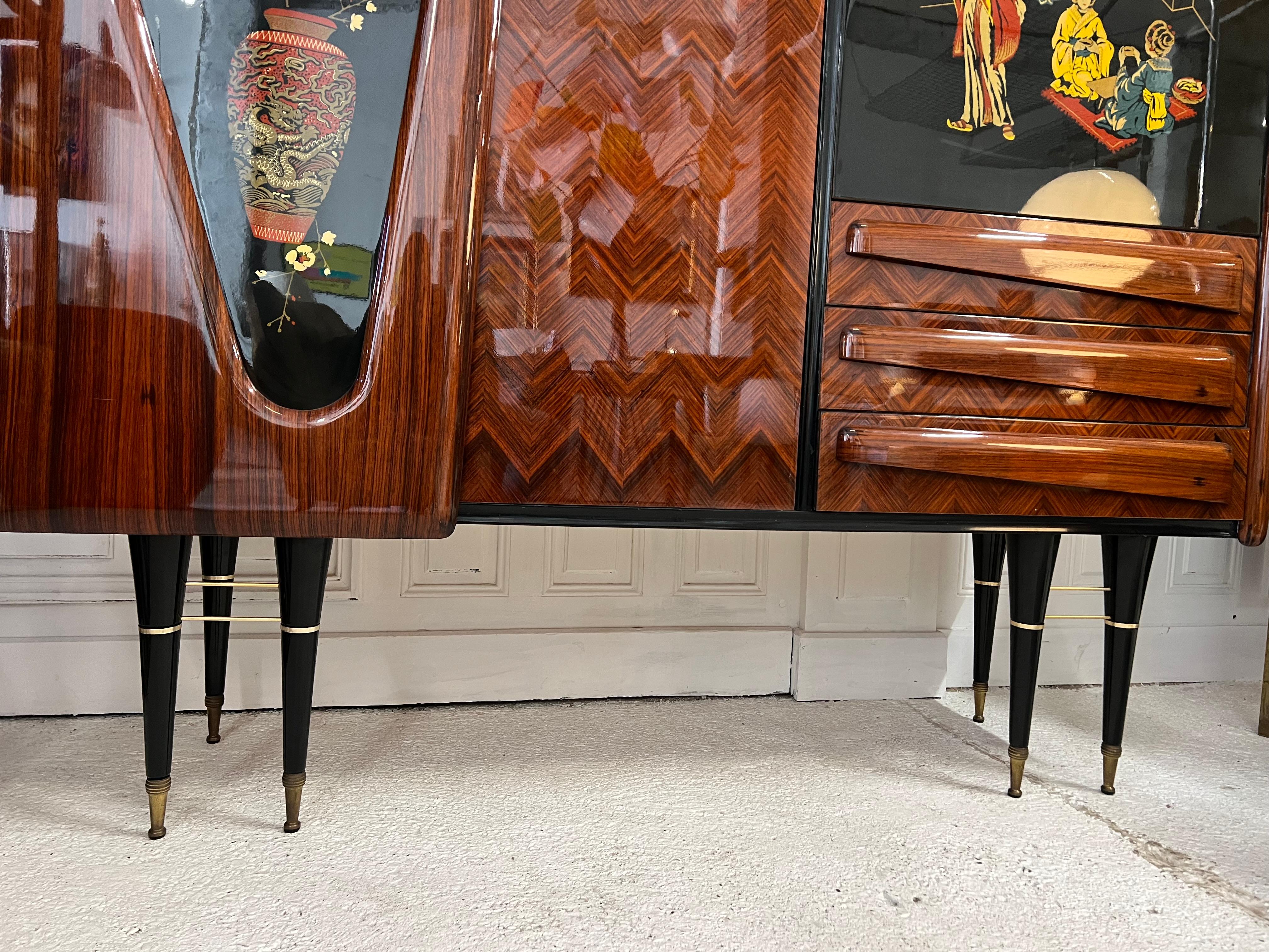 italien Buffet Dry Bar , Italie 1950's en vente