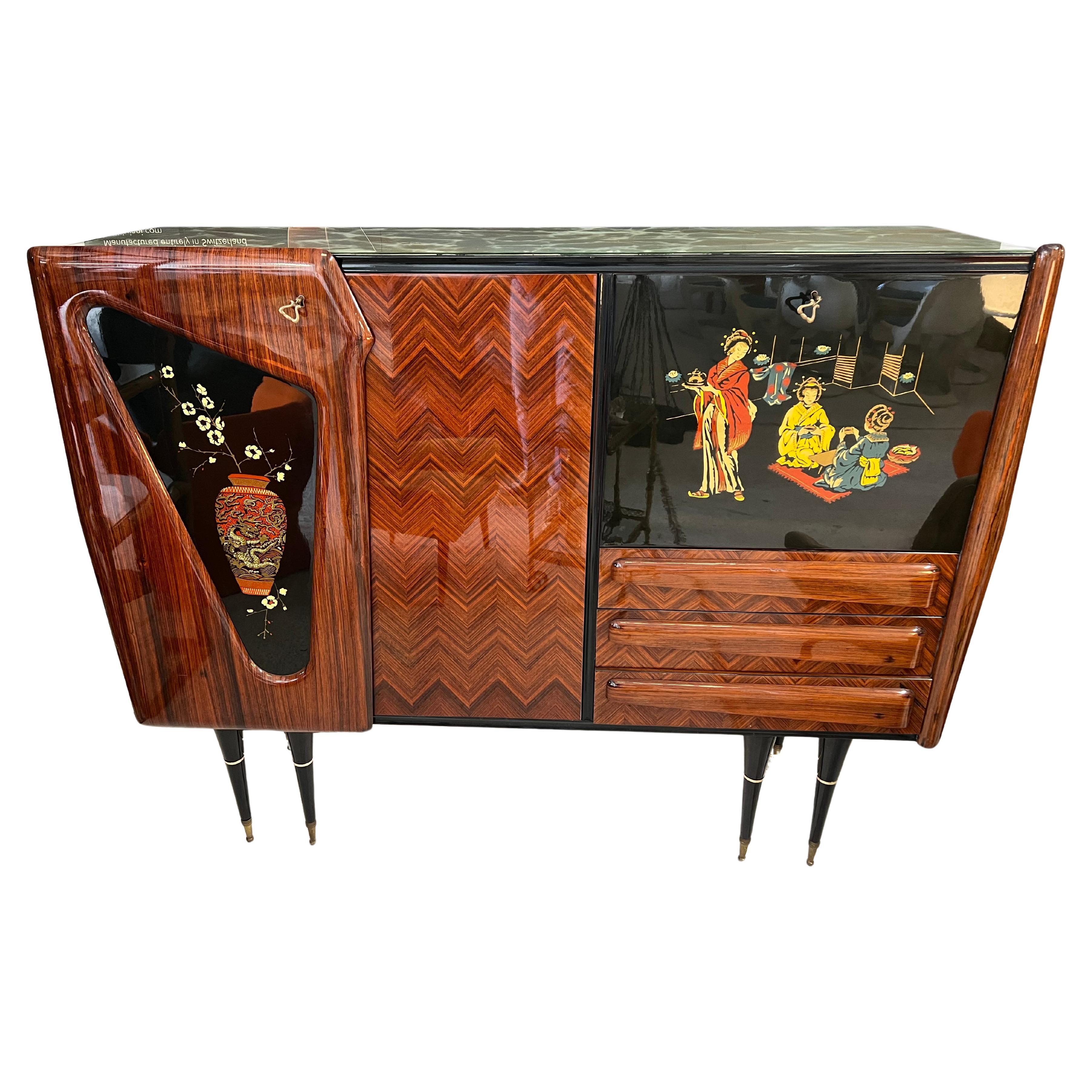 Buffet Dry Bar , Italy 1950’s For Sale