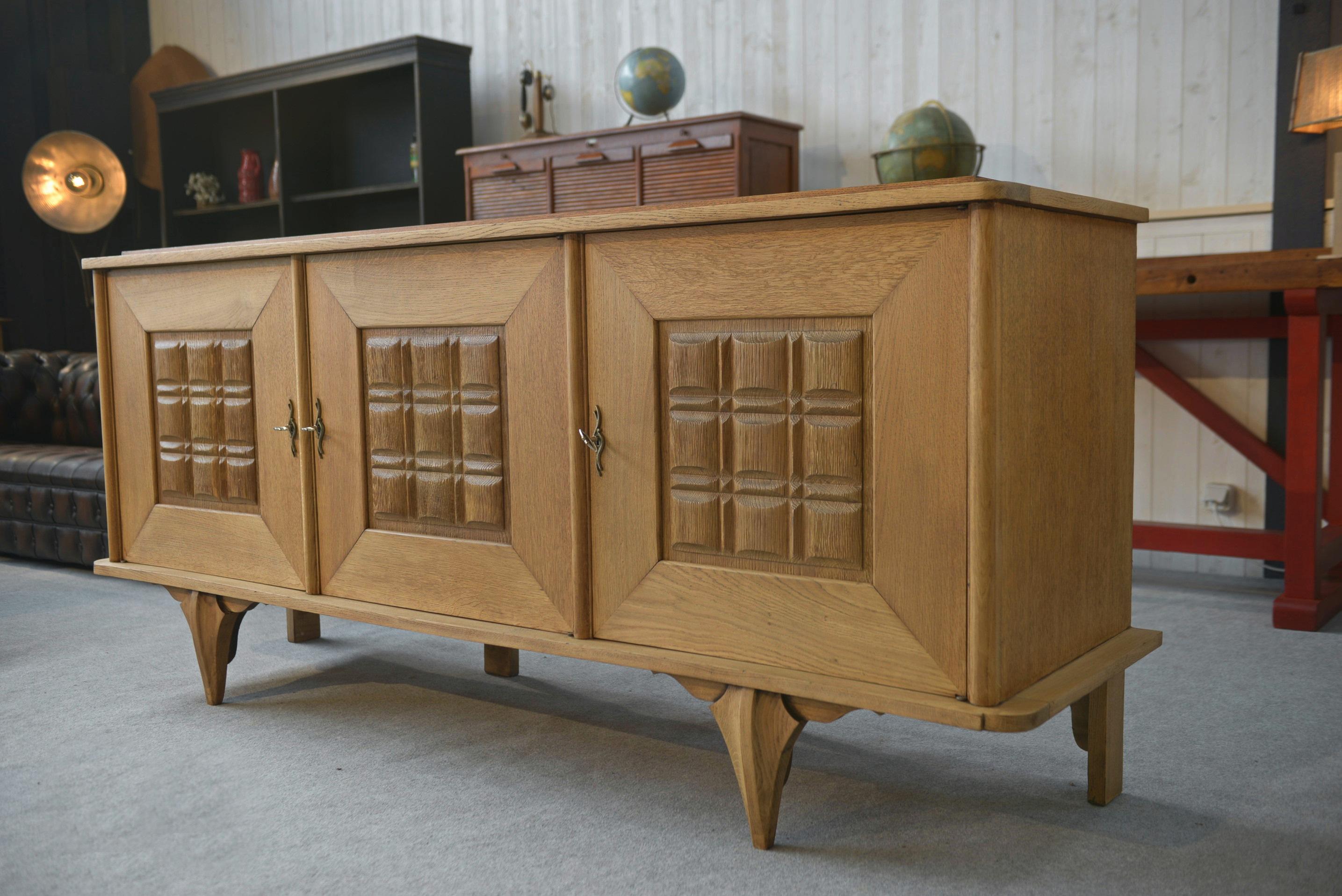 Buffet en chêne 1960's Francés en venta