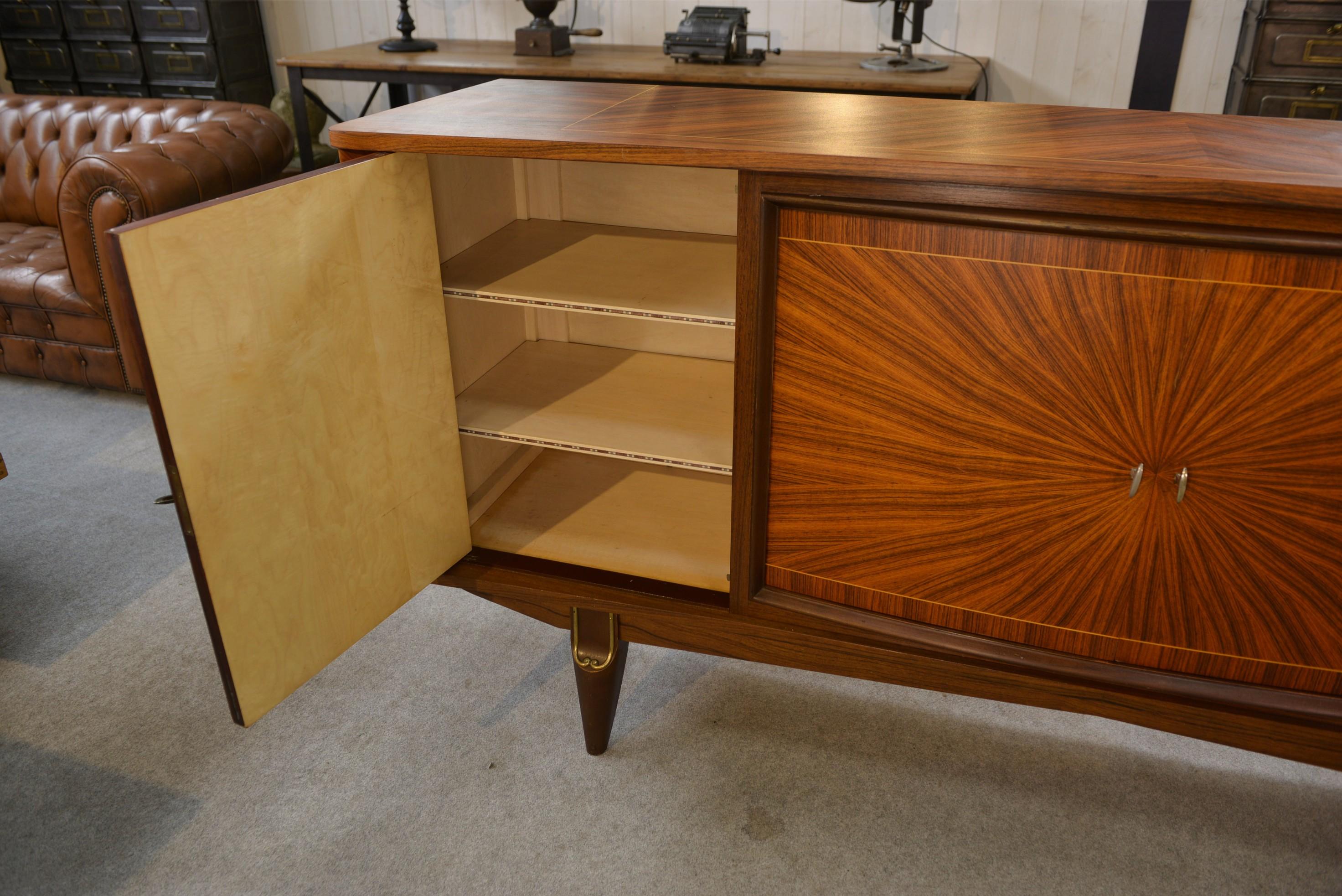 Buffet en palissandre et érable 1960's en vente 7