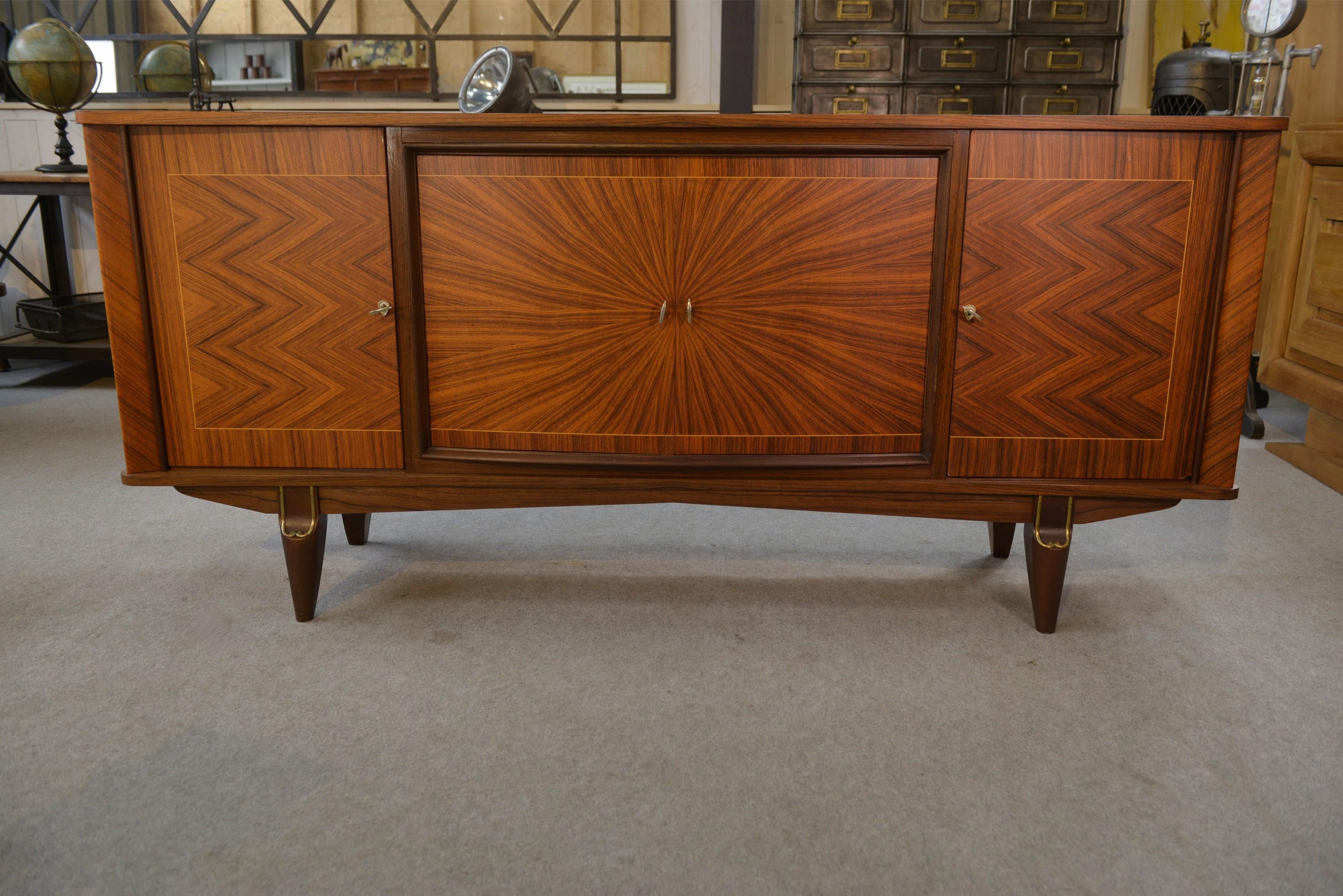 Buffet en palissandre et érable 1960's en vente 1