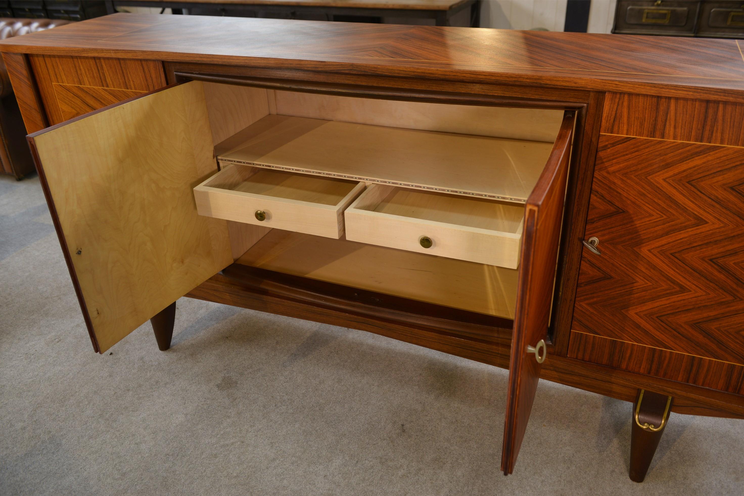 Buffet en palissandre et érable 1960's en vente 3