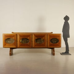 Buffet Enrico e Paolo Borghi Mahogany Vintage, Italy, 1940s-1950s