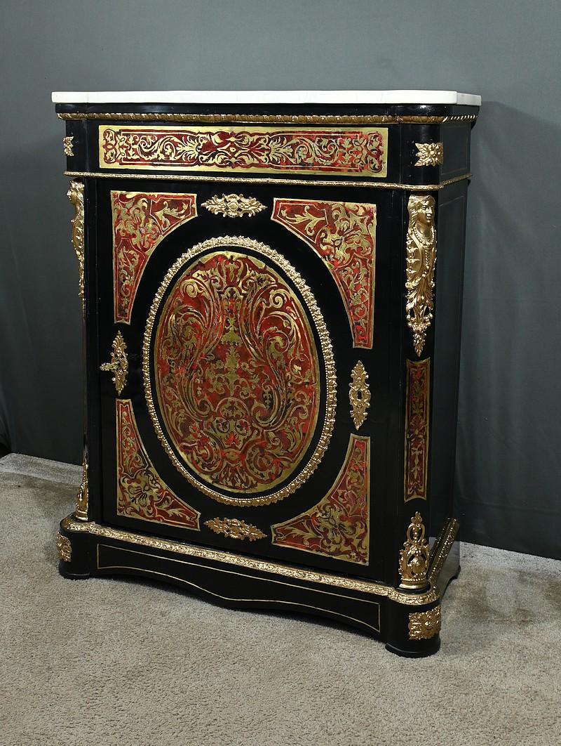 Francese Credenza intarsiata 