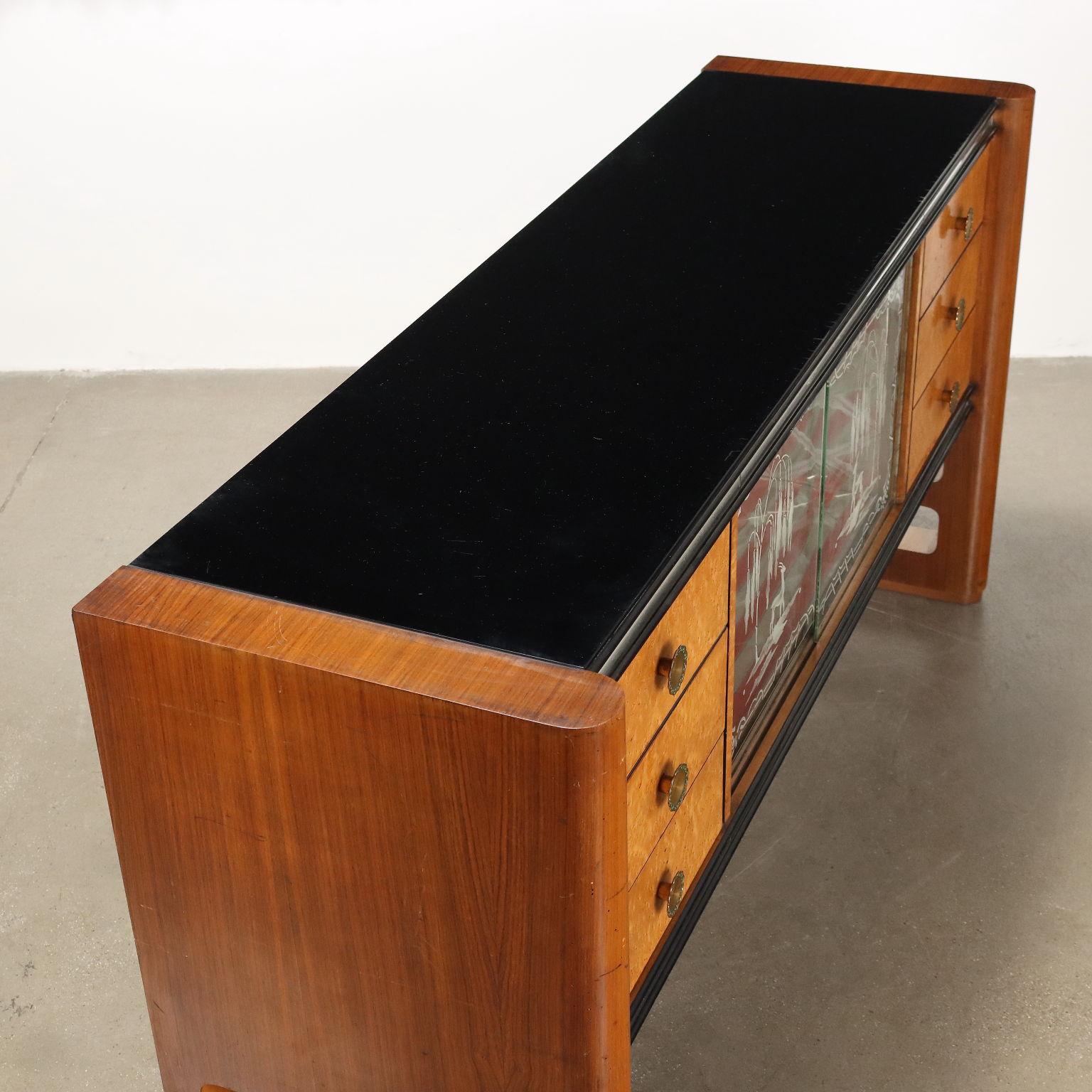 Buffet Palazzi dell'Arte Cantù 1940s en vente 3