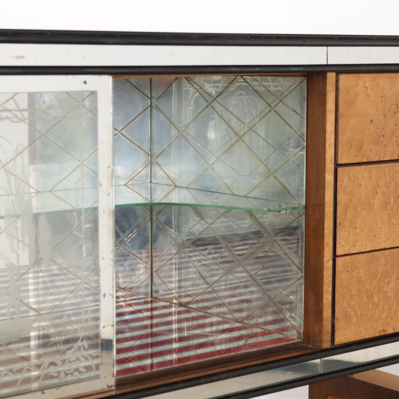 Italian Buffet Palazzi dell'Arte Cantù 1940s en vente
