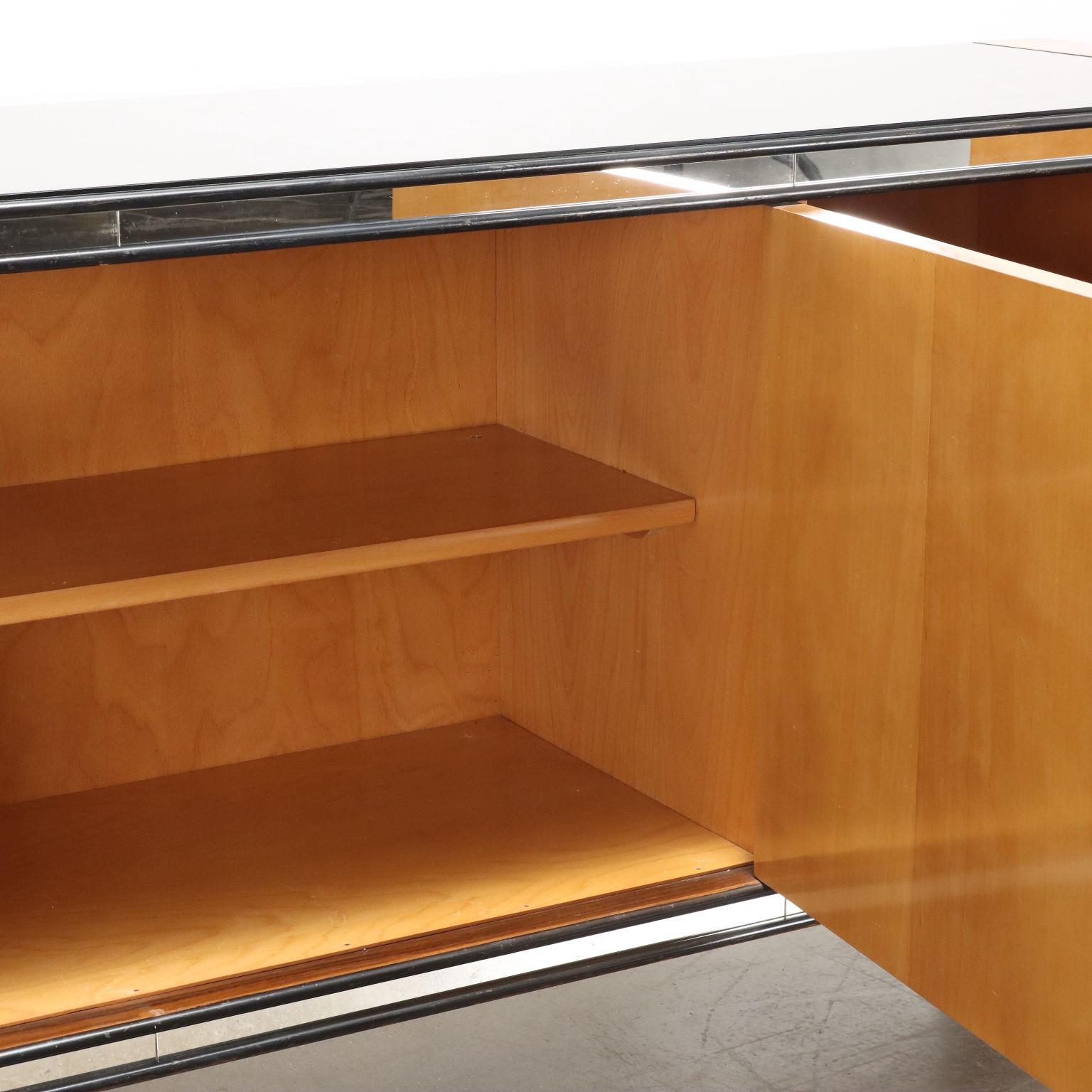 Laiton Buffet Palazzi dell'Arte Cantù 1940s en vente
