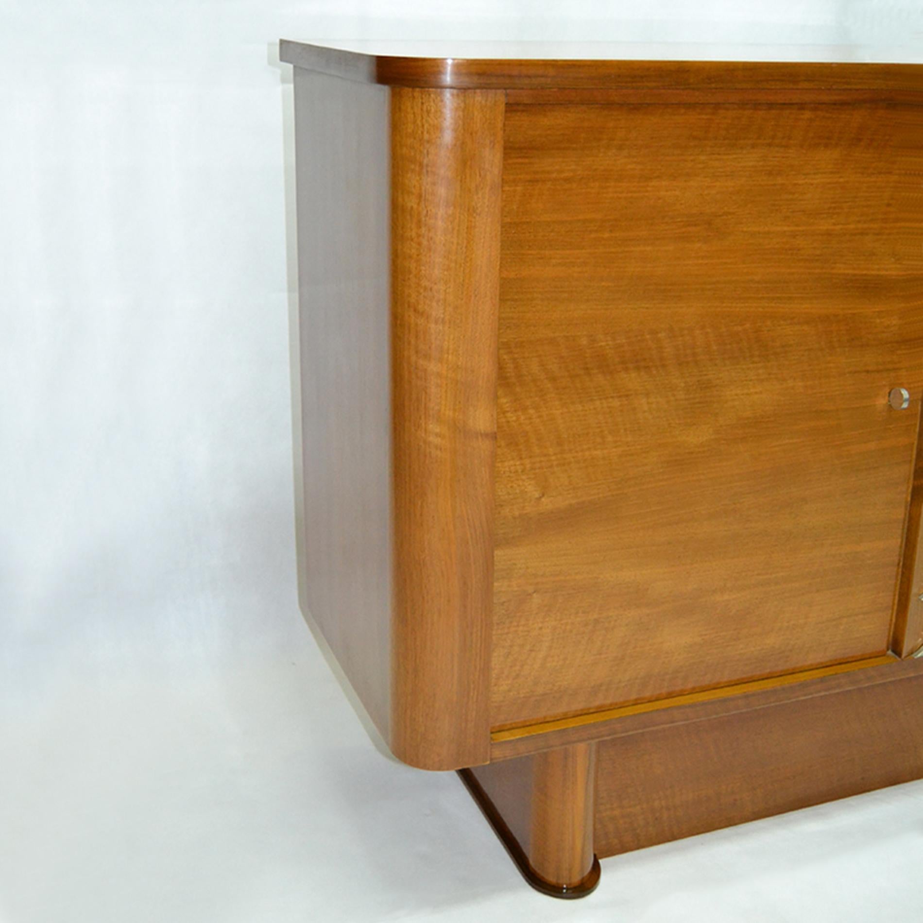 French Buffet Produced by the Au Bon Marché Designed by Paul Follot, 1930s-1940s France For Sale