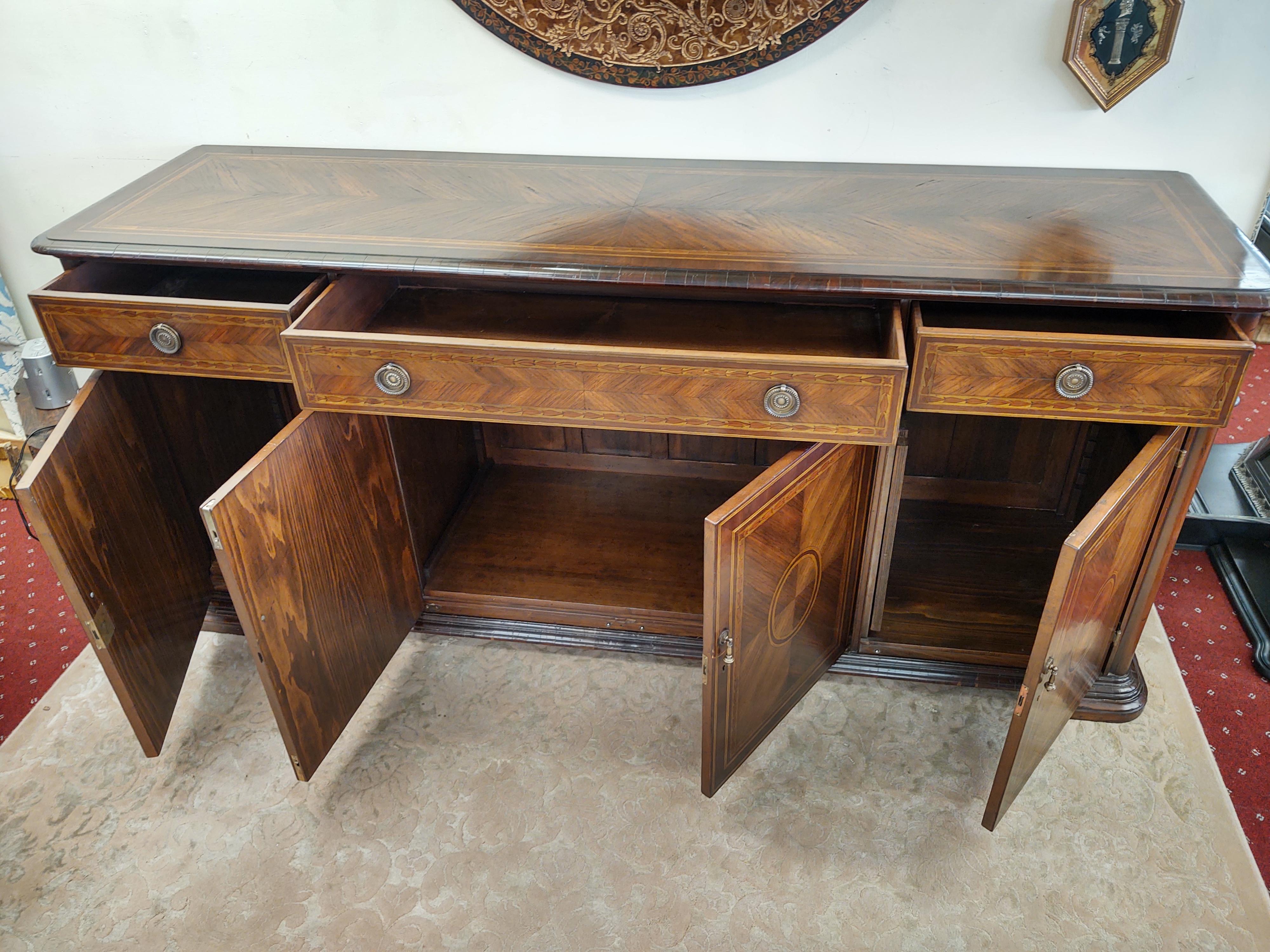 Mexican Buffet Sideboard by Alfonso Marina Ebanista