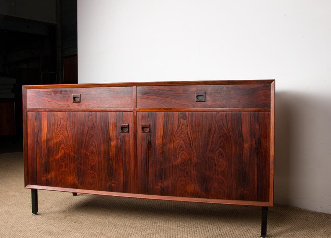Buffet, Sideboard, Danish Rosewood by Erik Brouer 1960. 5