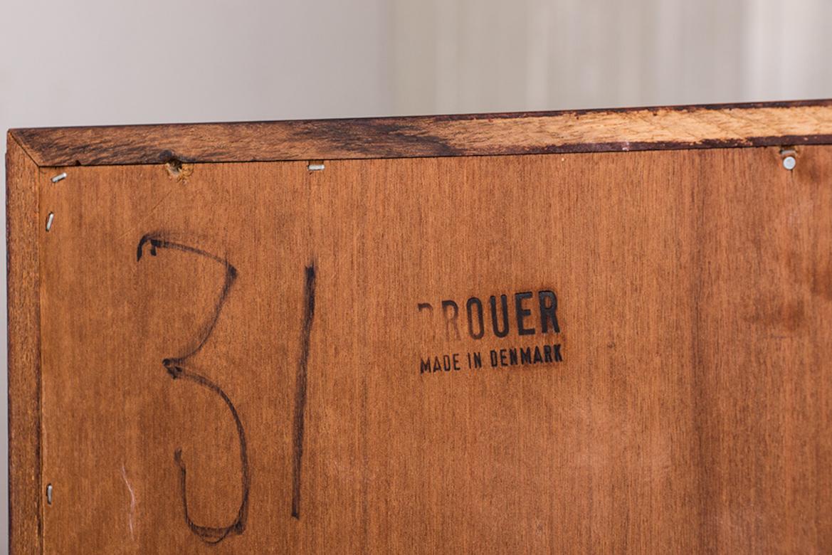Buffet, Sideboard, Danish Rosewood by Erik Brouer 1960. 7