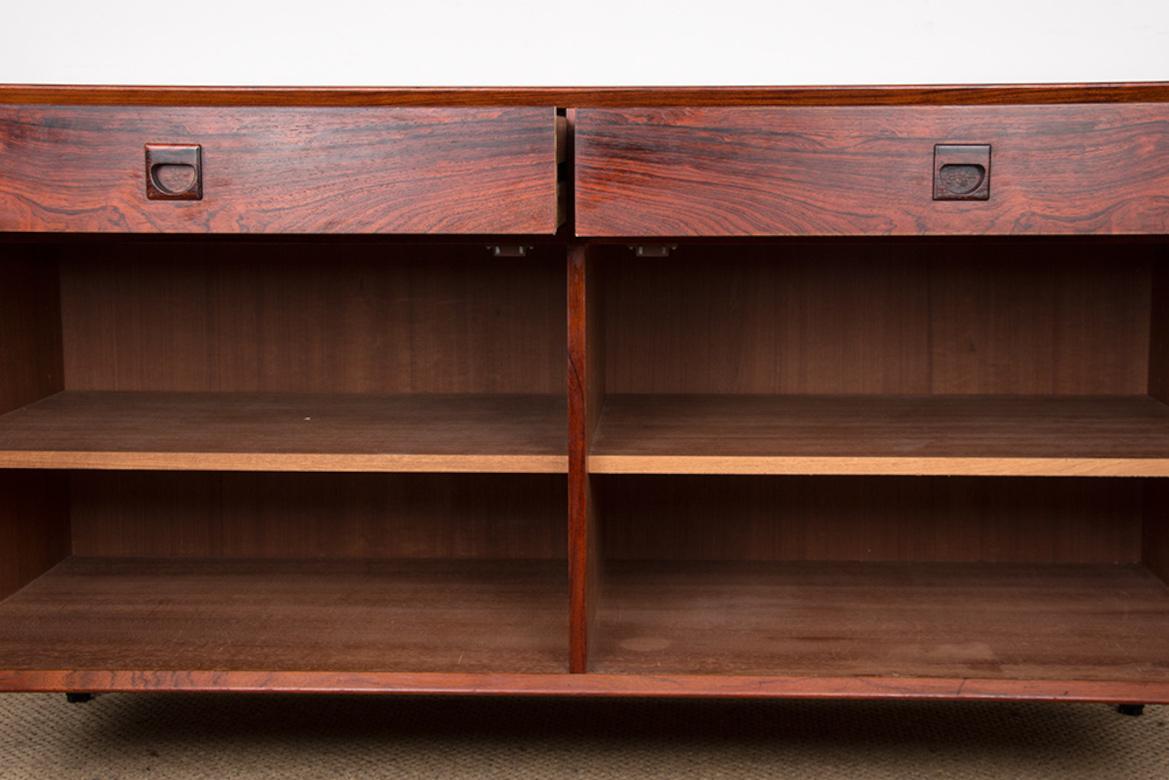 Buffet, Sideboard, Danish Rosewood by Erik Brouer 1960. 2